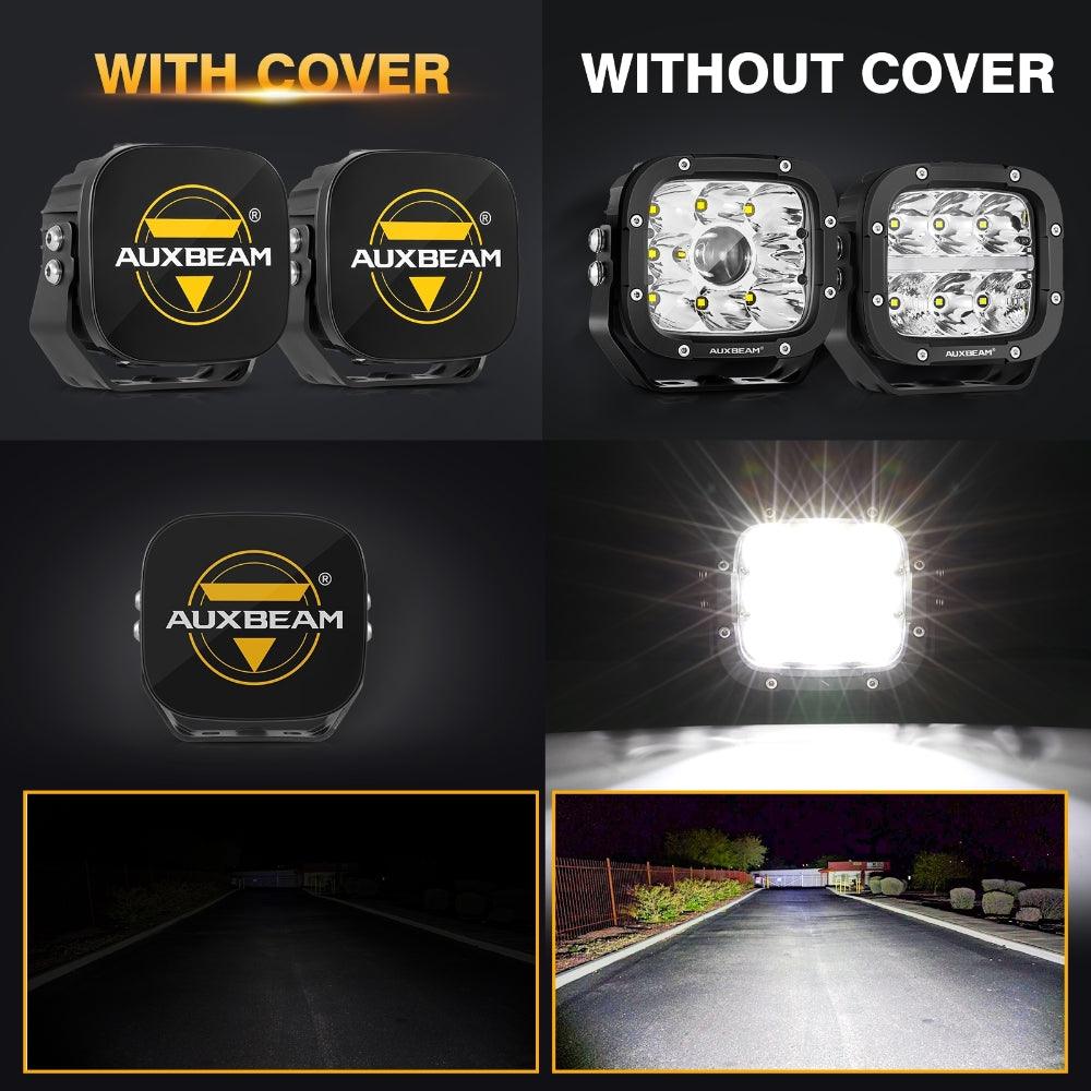 Auxbeam 5" LED Light Covers – Black