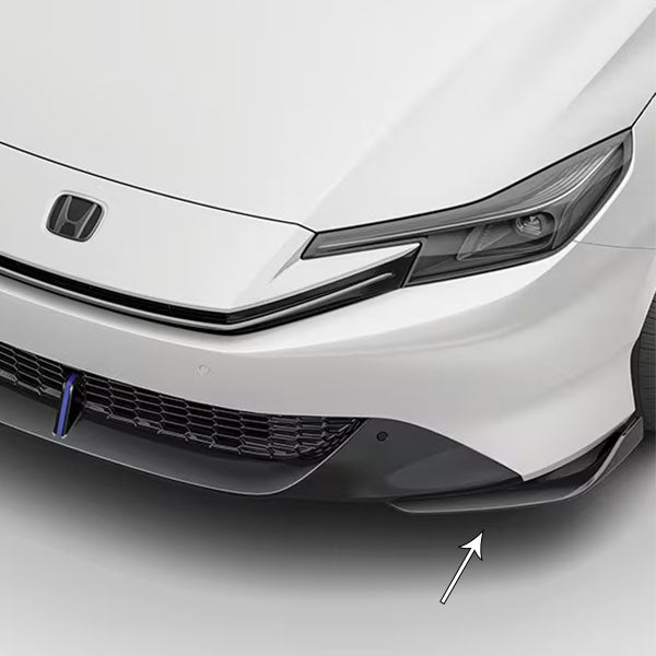 Honda Genuine Gloss Black Front Underbody Spoilers for 26+ Honda Prelude