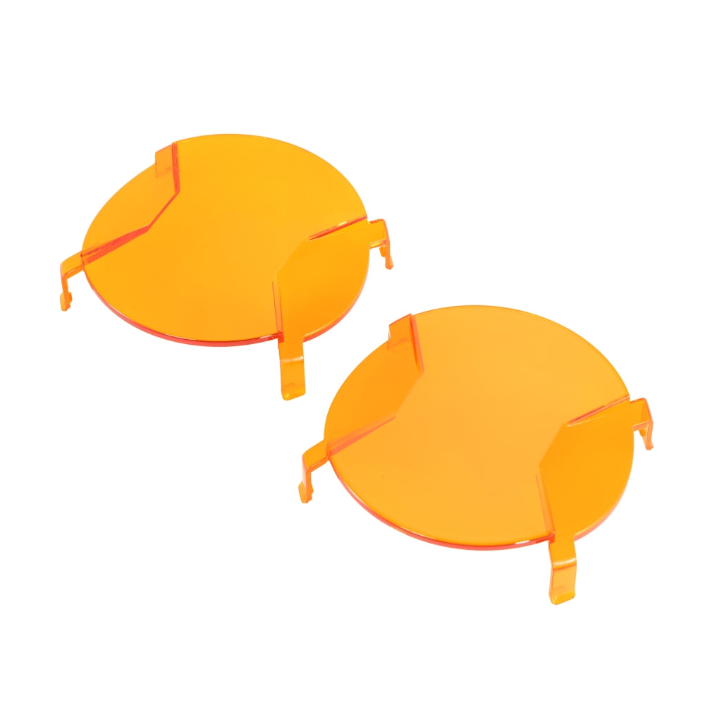 Auxbeam V-ULTRA Series LED Pod Light Covers – 3"/5"/7"/9", Dark Amber
