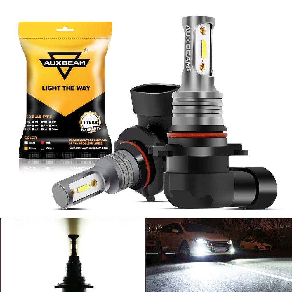 Auxbeam 9006 / HB4 GC3 LED Fog Light & DRL Bulbs – 8000LM, White Light (2 Pack)