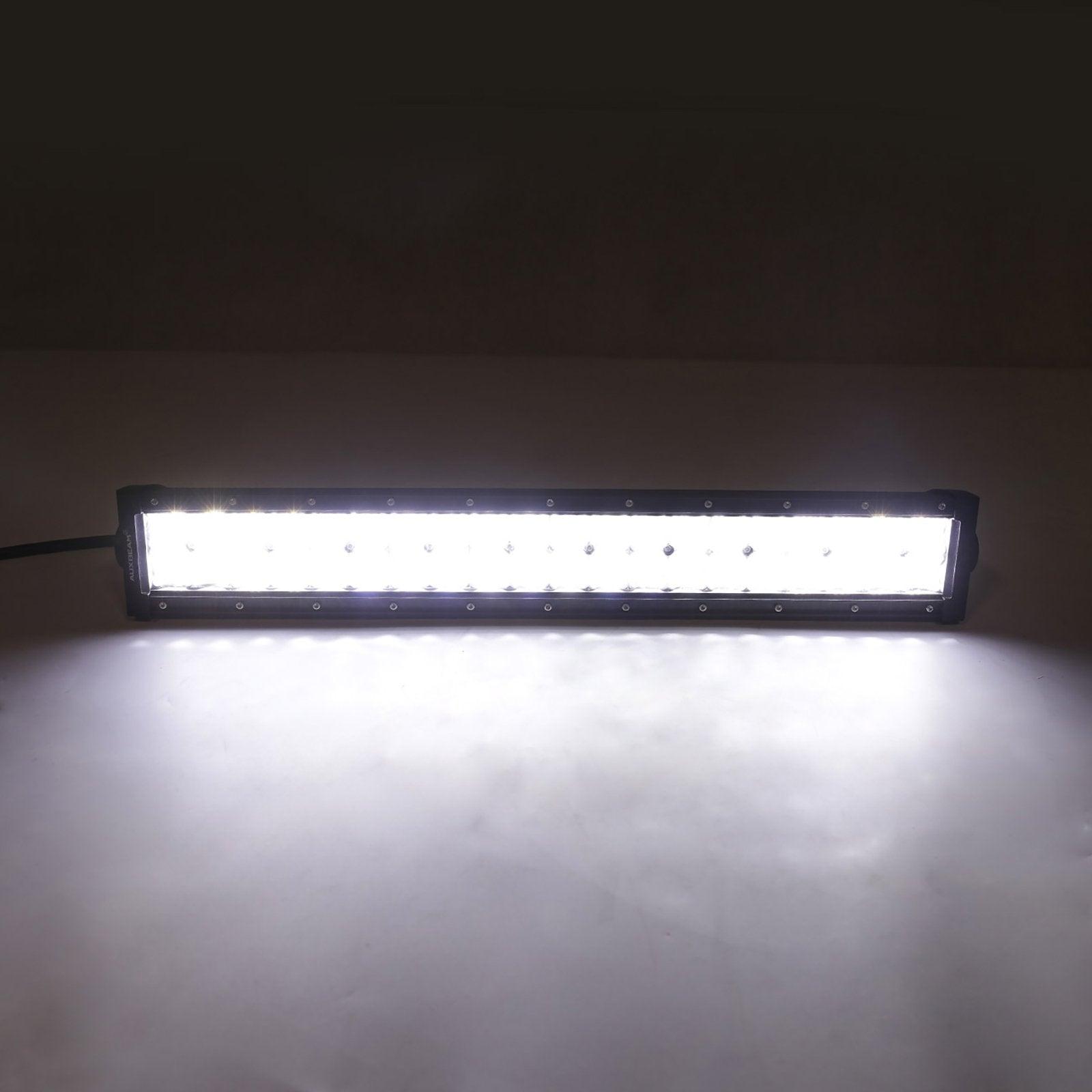 Auxbeam 5D Series 52" LED Light Bar – Straight/Curved, Double Row, Combo Beam
