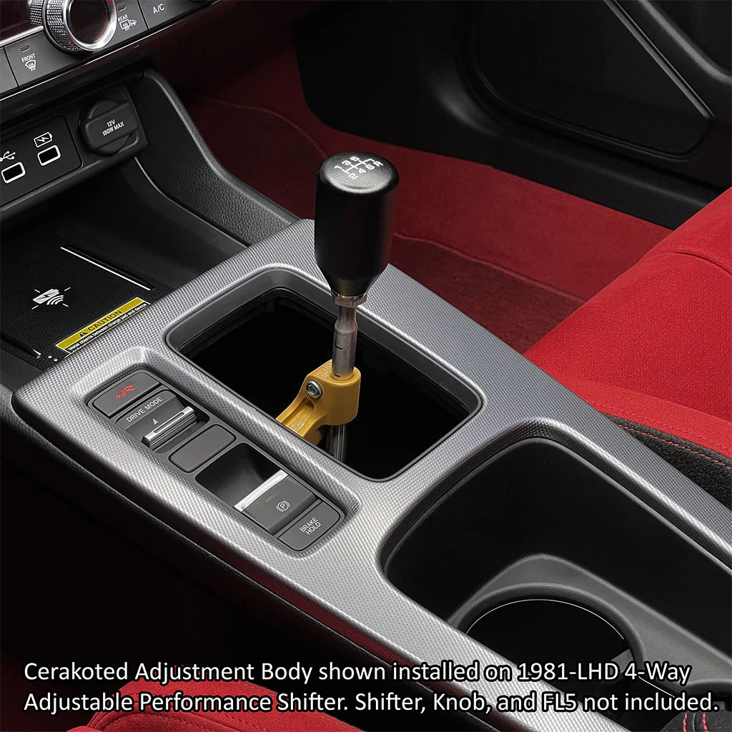 Acuity Cerakoted Adjustment Bodies for 2022+ Honda Civic / 2023+ Acura Integra Short Throw Shifters