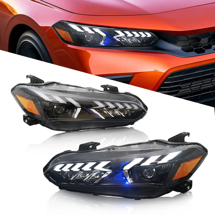 2022-2024 Honda Civic Headlight Assembly - Replacement AP RH10010203A 2022-2024 Honda Civic Headlight Assembly - Replacement AP RH10010203A