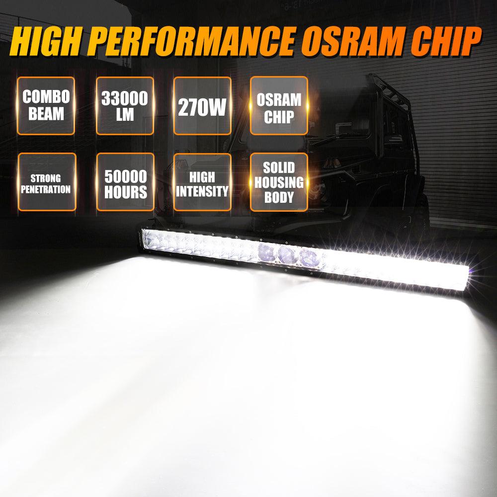 Auxbeam 5D-PRO Series 32" LED Light Bar – 33,000LM, Spot Beam, Off-Road