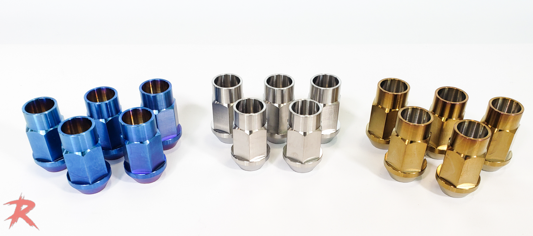 Rampage Titanium Cone Seat Lug Nut Kit – FK8 Type-R