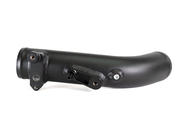 Performance intake piping upgrade supporting efficient airflow and reduced restriction
