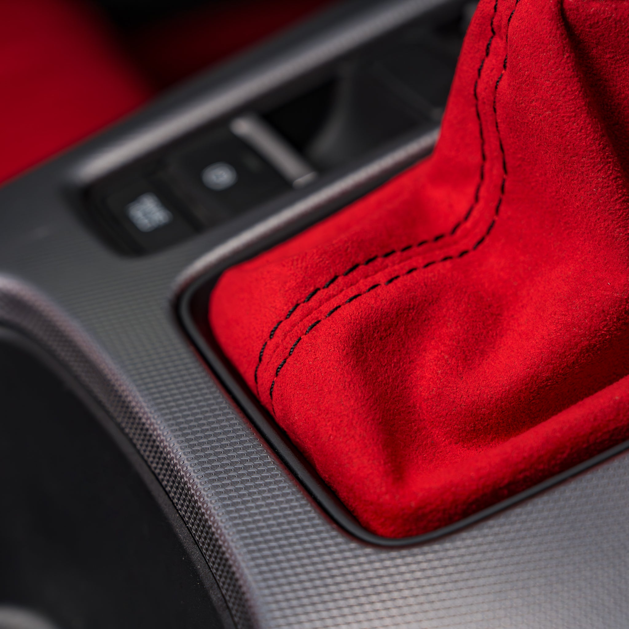 Billetworkz Alcantara Premium Shift Boot for 2022+ Honda Civic w/ Manual Transmission