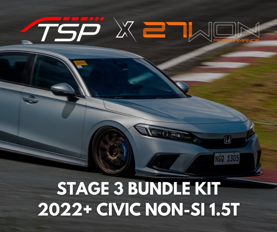 TSP x 27WON Stage 3 Bundle Kit for 2022+ Civic Non-Si 1.5T