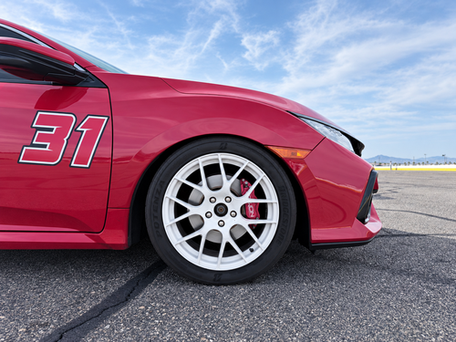 27WON Performance Front 4-Piston Caliper Upgrade Kit for 2016+ Honda Civic / 2023+ Acura Integra