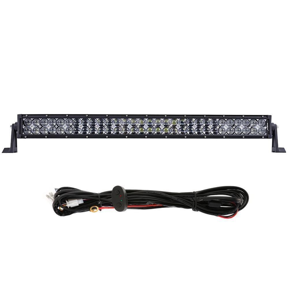 Auxbeam 5D Series 32" LED Light Bar – Straight/Curved, Double Row, Combo Beam