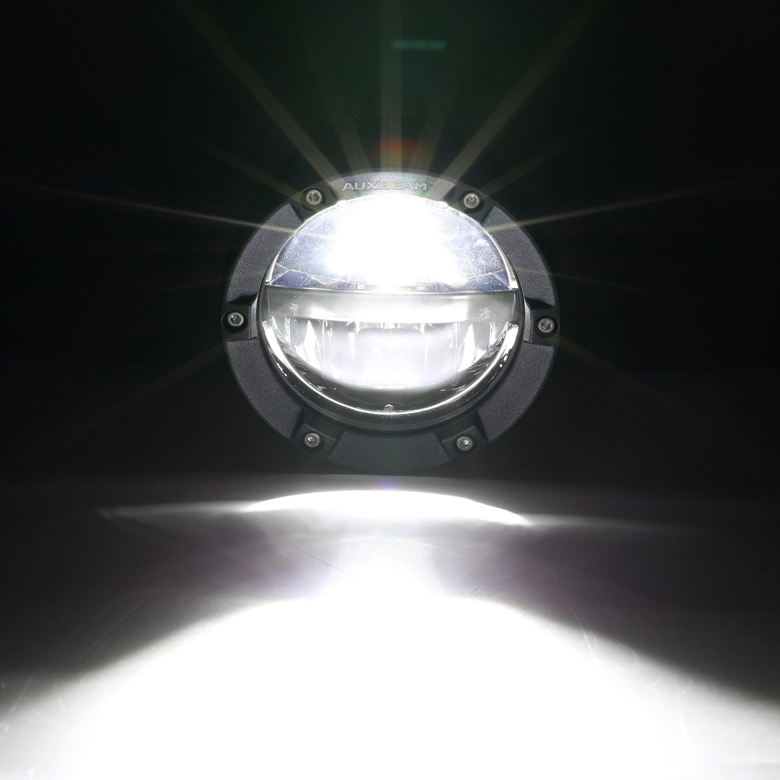 Auxbeam C4 Series 4" LED Driving Lights – 100W, Combo Beam
