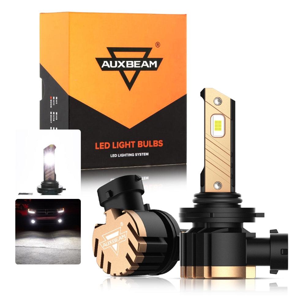Auxbeam 9006 / HB4 LED Fog Light & DRL Bulbs – Z3 Series, 44W, 8000LM, 6500K Cool White (2 Pack)