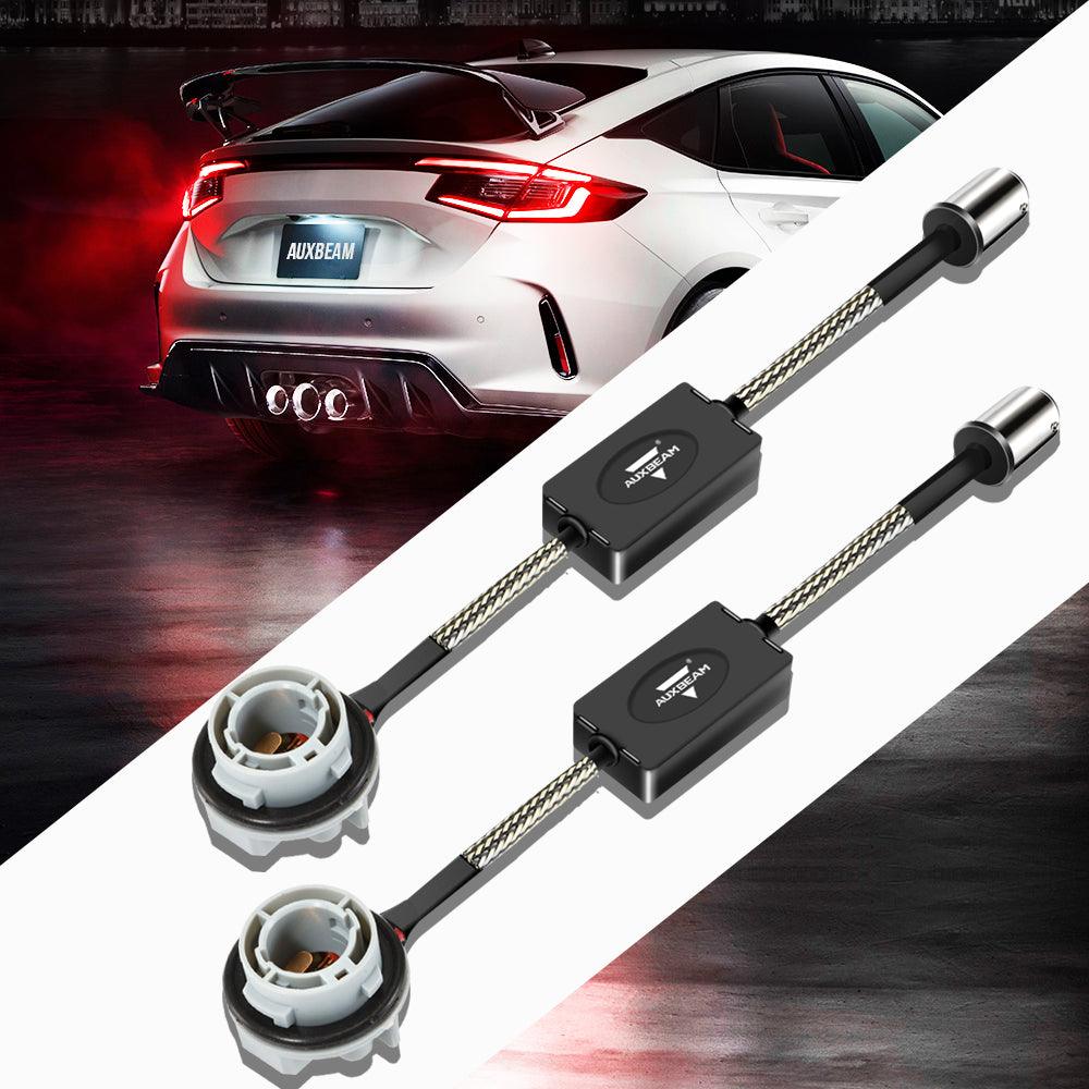Auxbeam 1157 C8 Model CANBUS Decoder Resistors – Anti-Flicker, Hyper Flash Fix, Turn Signal Error Code Removal (2 Pack)