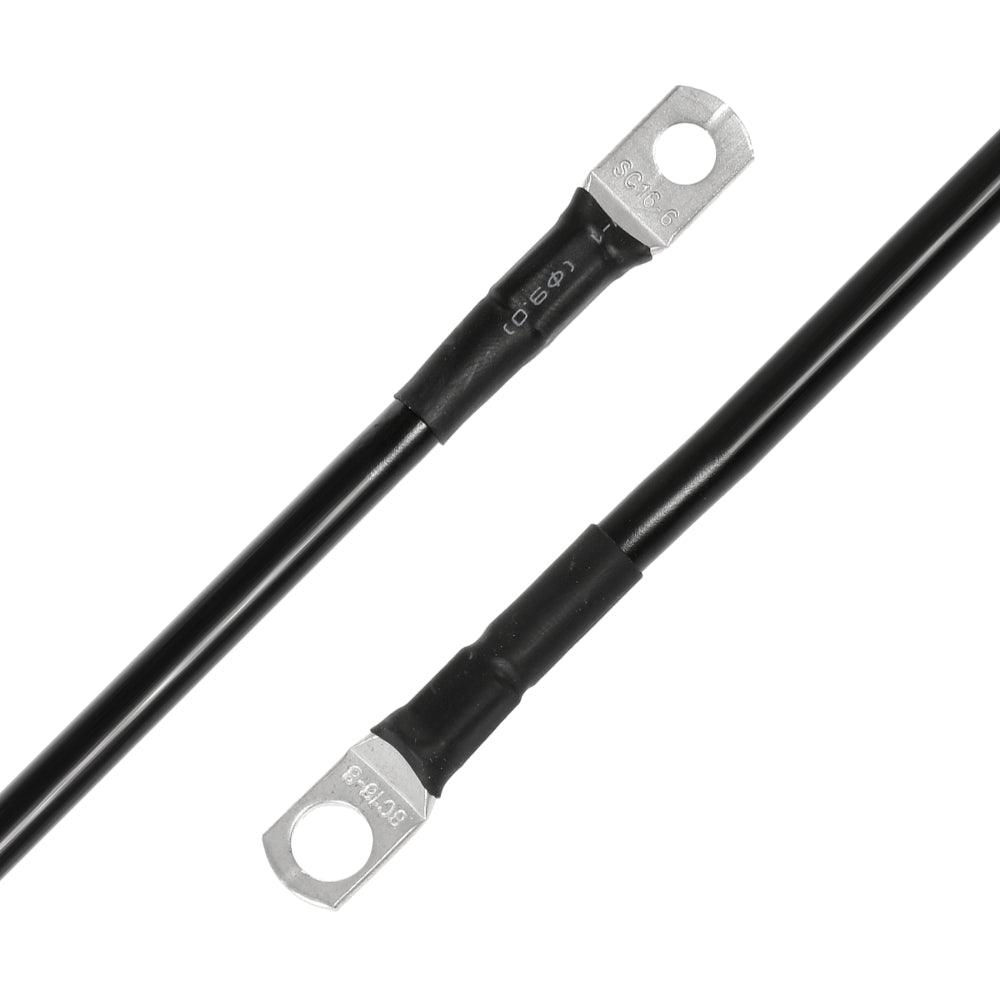 Auxbeam 7FT 7AWG Battery Cables – Tinned Copper Ring Terminal Lugs