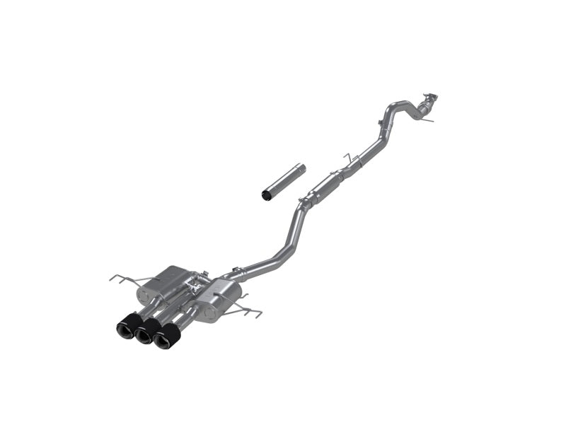 MBRP 2.5in Armor Pro Race Triple Rear Exit Catback | Acura NSX (17-22) (S49003CF) main image 1