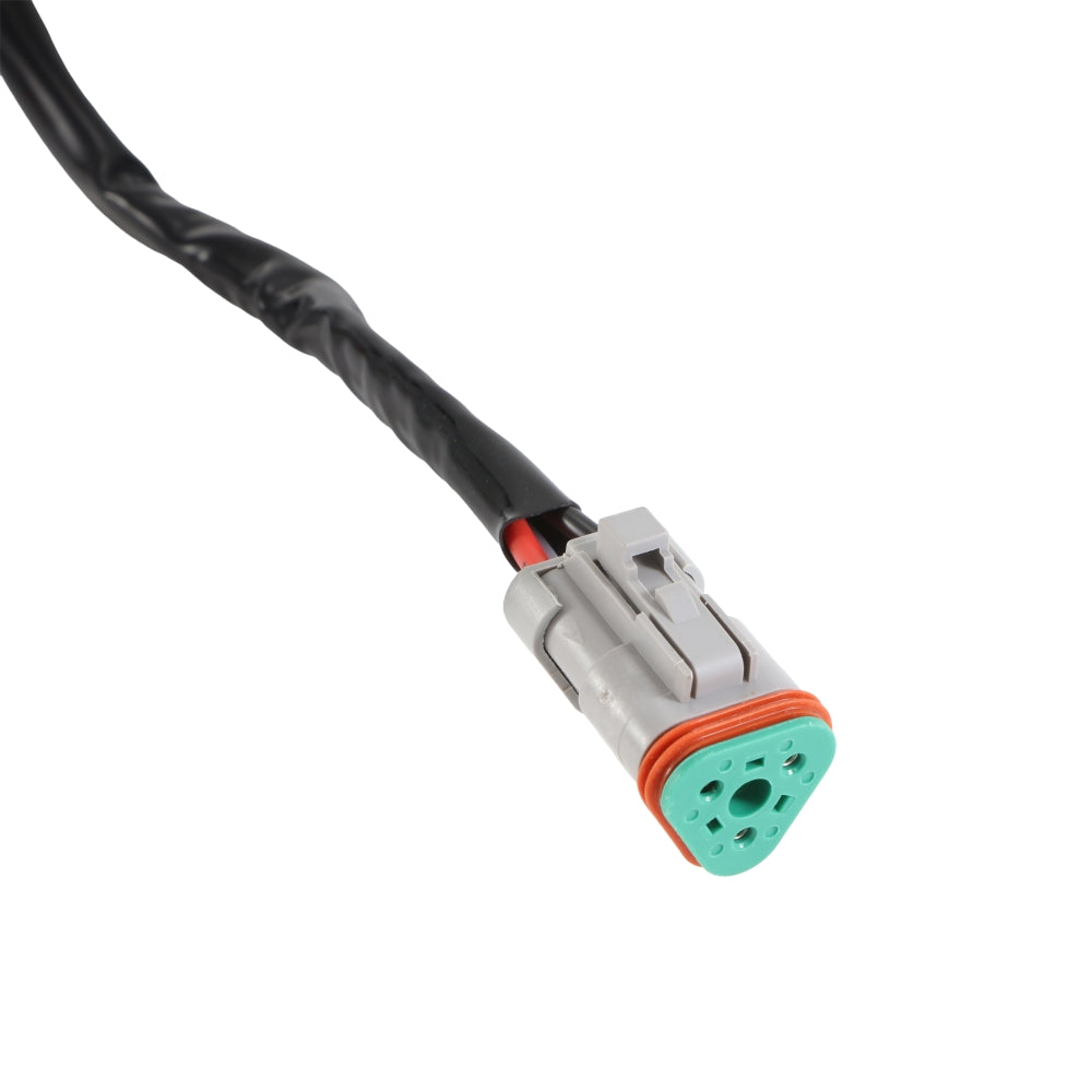 Auxbeam Color Play RGB Series 6-LED Pod Light Wiring Harness Kit – 3-Pin DT Plug