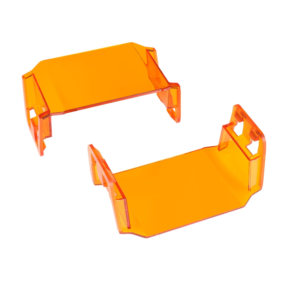 Auxbeam V-MAX Series LED Pod Light Covers – 4"/5"/7", Dark Amber