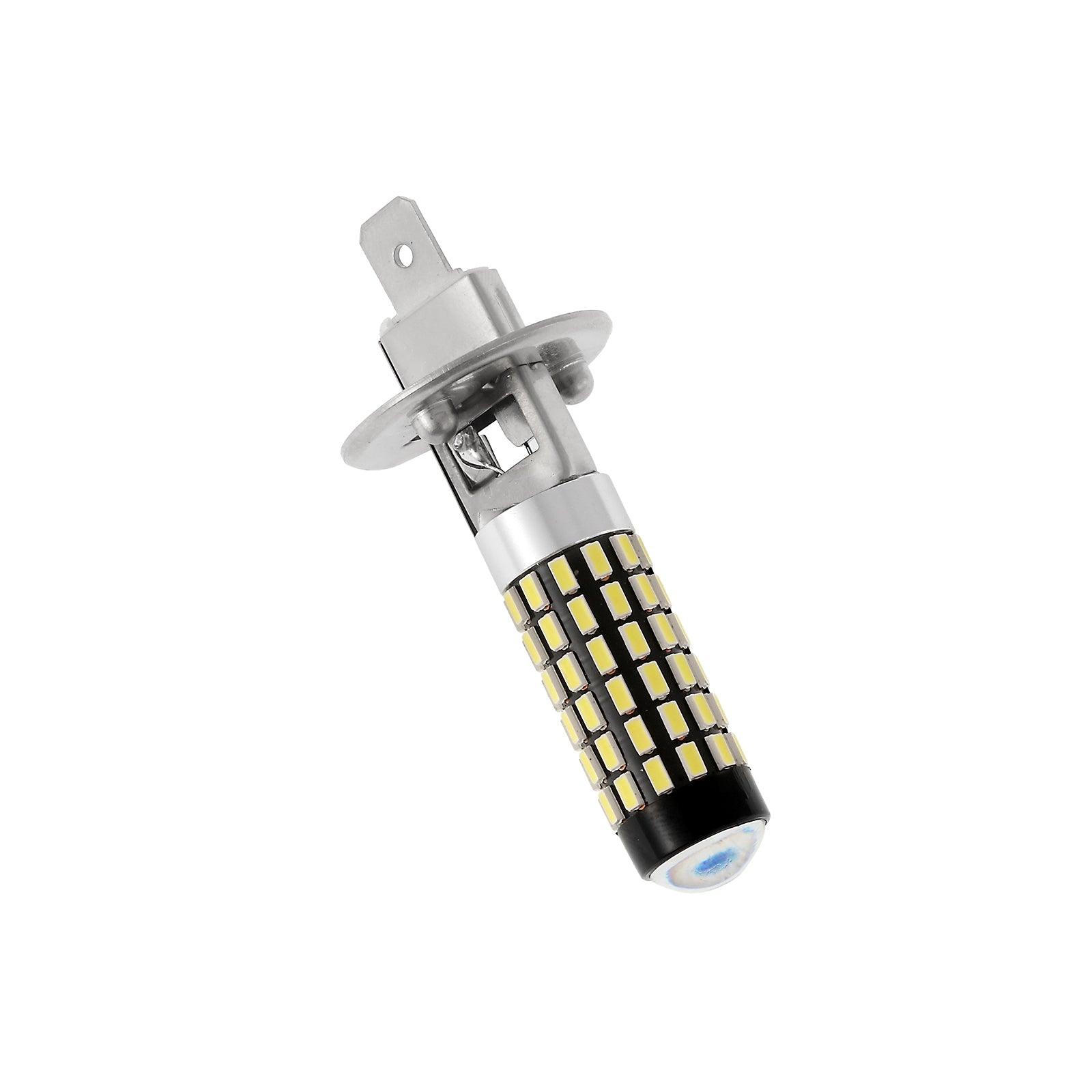 Auxbeam H1 LED Fog Light & DRL Bulbs – 6W, 2000LM, 6500K White (2 Pack)