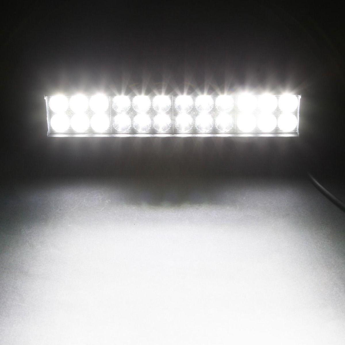 Auxbeam Classic-SM Series 12" Dual Row LED Light Bar – 6000K White, Combo Beam