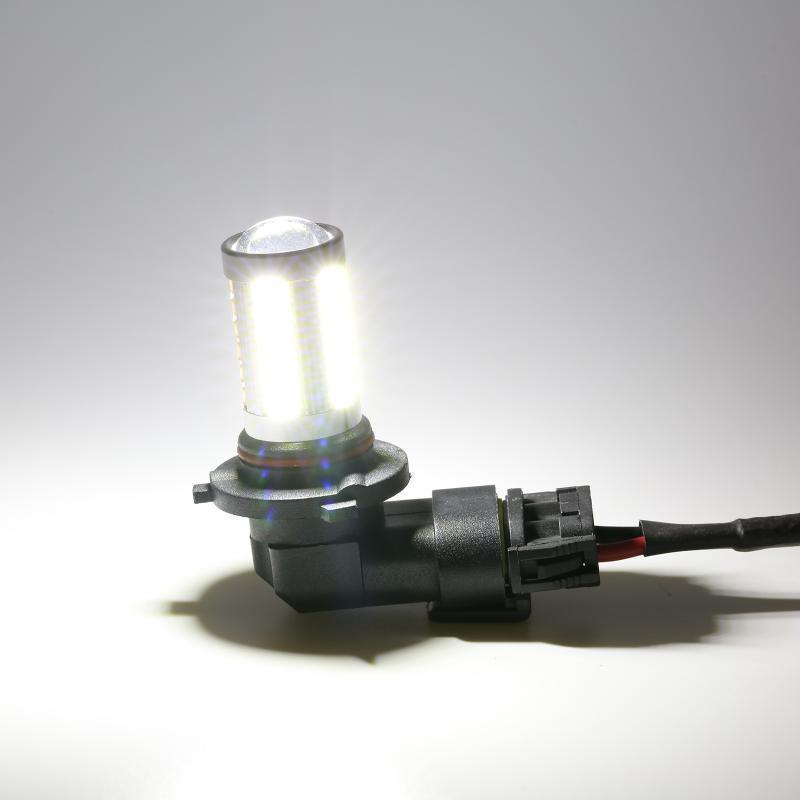 Auxbeam H10 / 9145 / 9140 / HB3 LED Fog Light & DRL Bulbs – 33LED Series, 50W, 4000LM, 6500K White (2 Pack)
