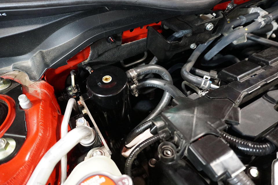 Wunderladen Racing Oil Catch Can Kit (PCV) for 2017+ Honda Civic Type R