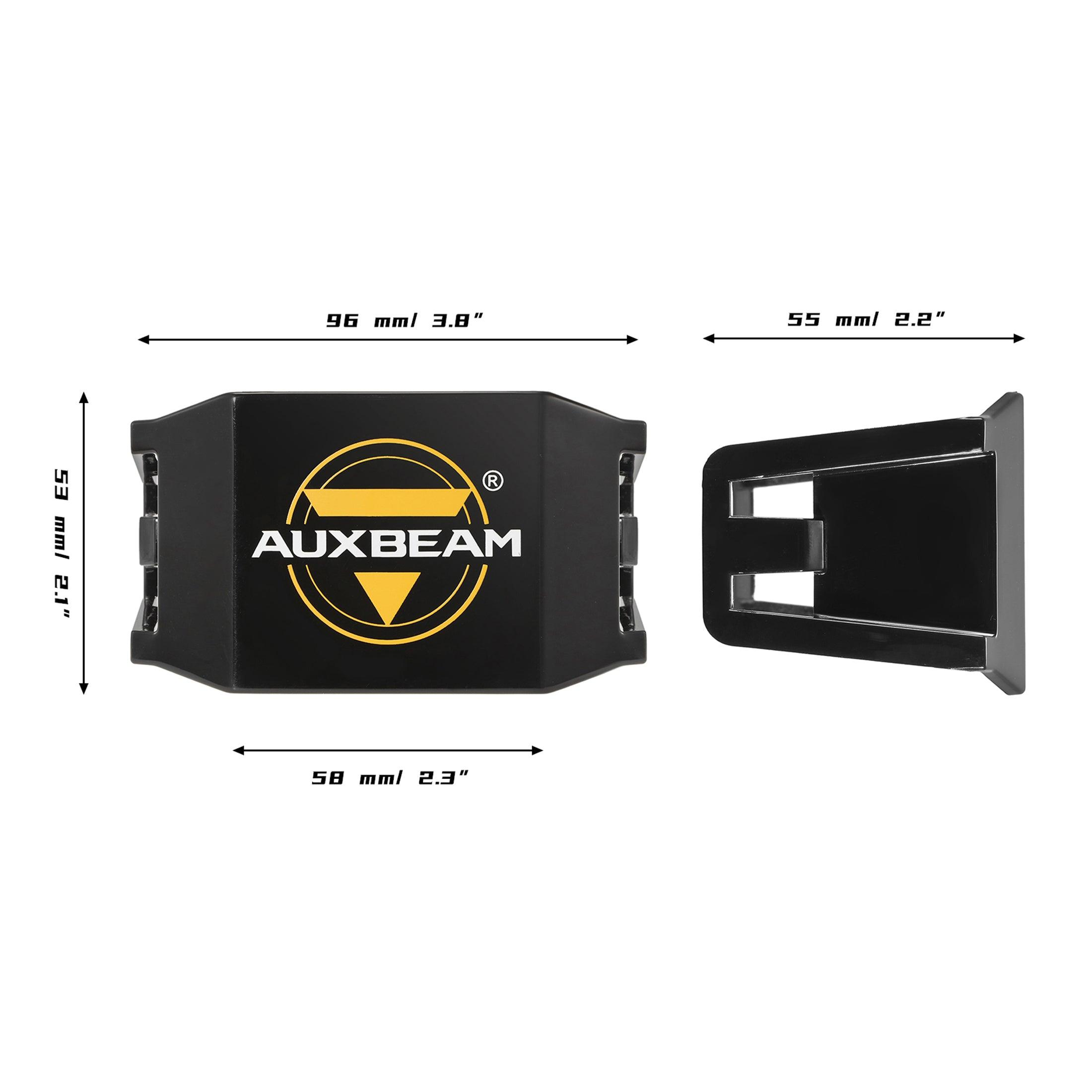 Auxbeam V-MAX Series LED Pod Light Covers – Black