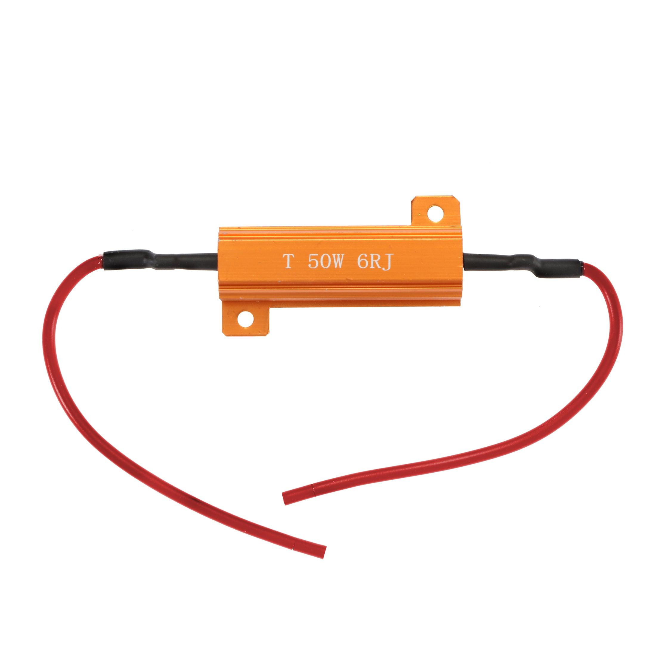 Auxbeam DIY CANBUS Anti-Flicker Resistors Decoder – Prevent Hyper Flash, Fix Turn Signal Blink & Dashboard Error Codes
