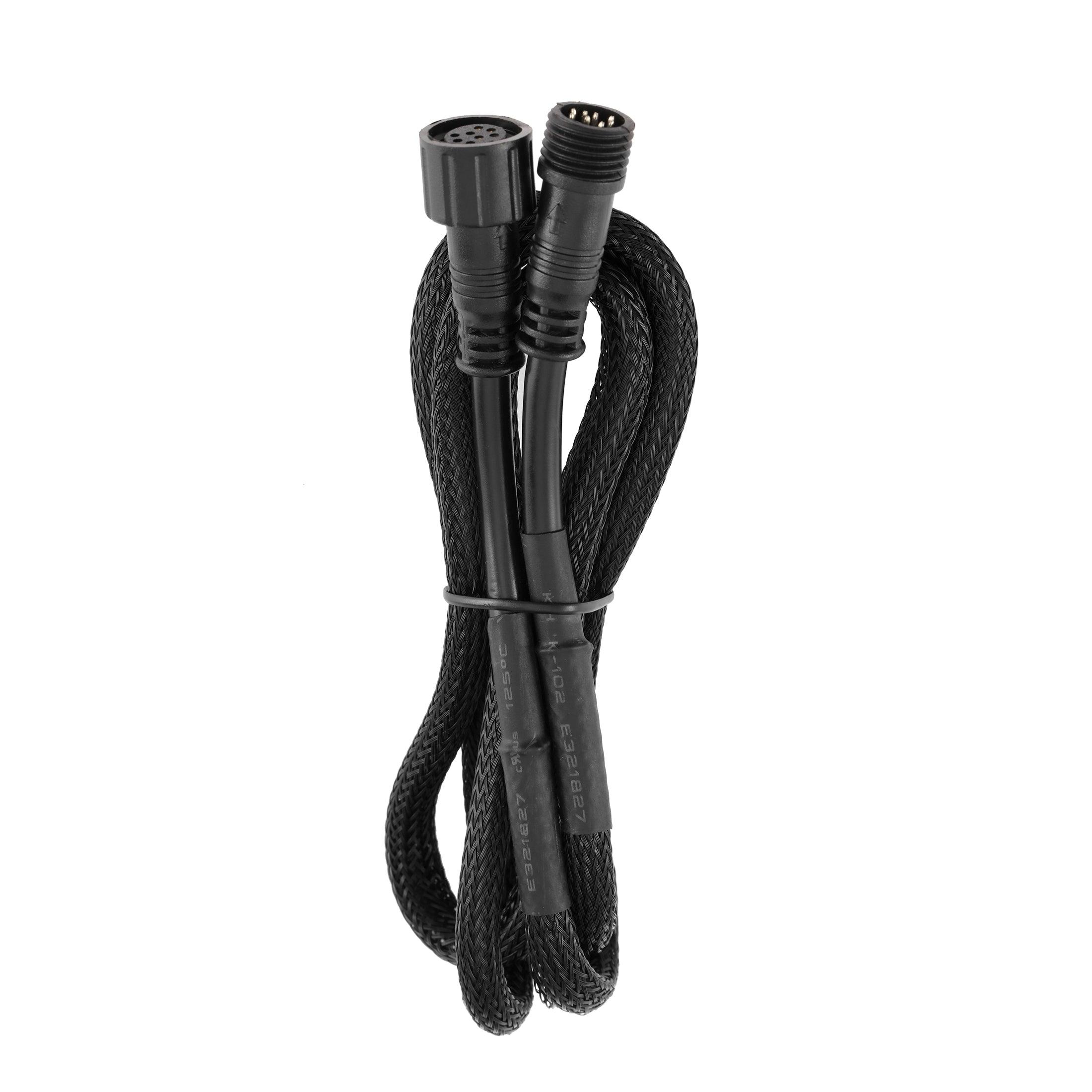 Auxbeam 47" Wiring Harness Extension Cable – For 6-Gang Switch Panel Controllers (ATV/UTV/Truck/Trailer/Bus/Motorhome)