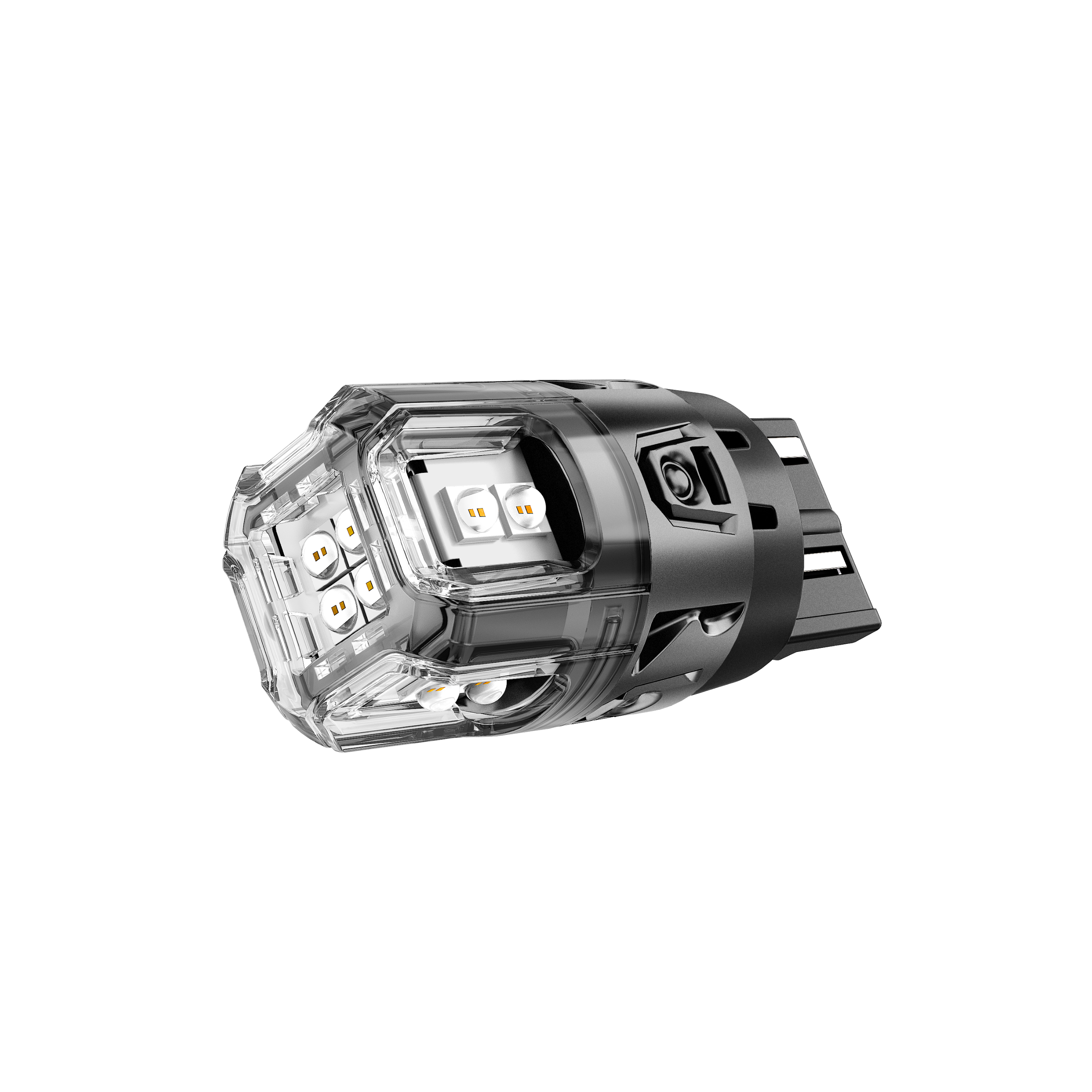 Auxbeam T20 / 7443 / 7440 LED Brake & Tail Light Bulbs – B52 Series, 11W, 500% Brighter, Red, CAN-Bus Error-Free (2 Pack)