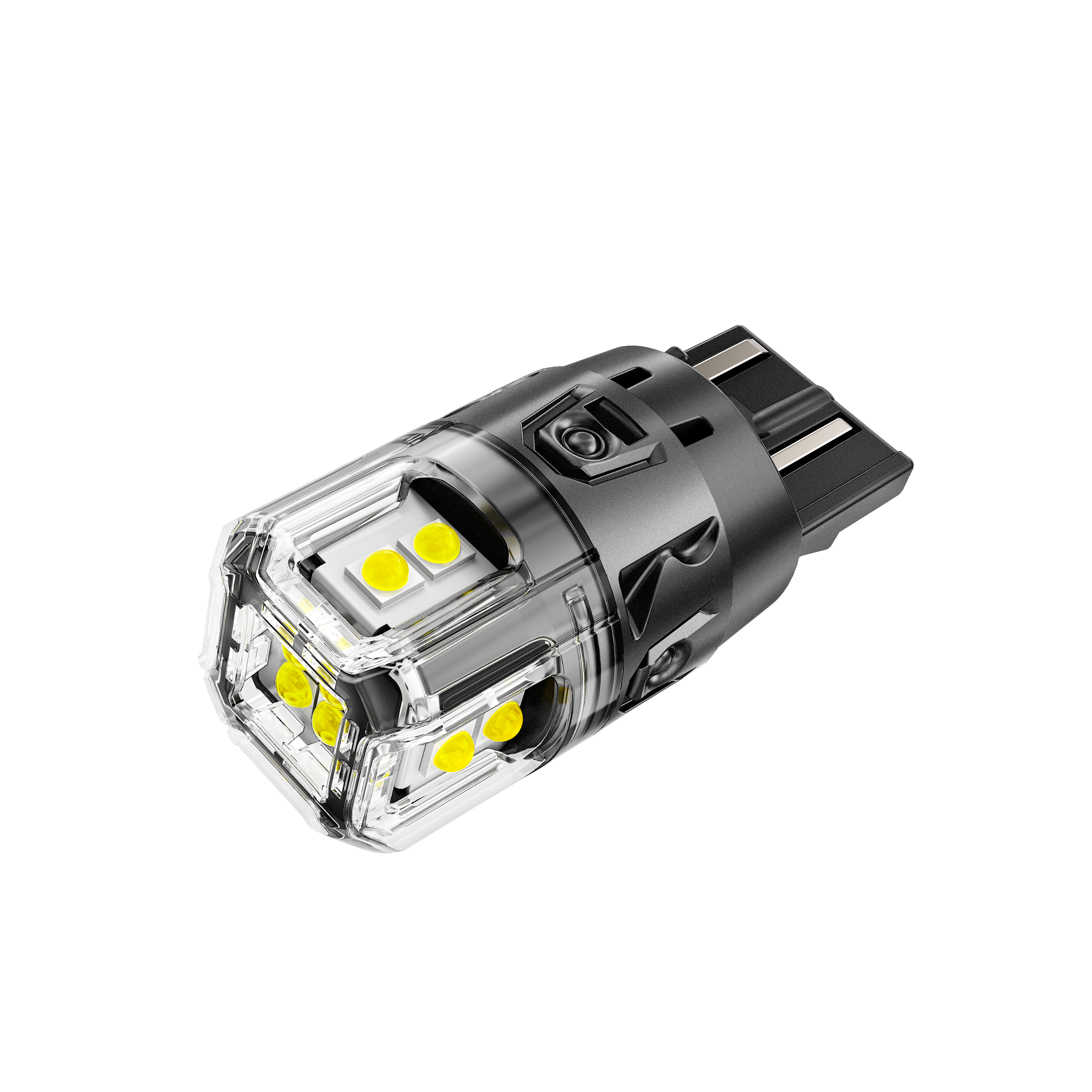 Auxbeam T20 / 7443 / 7440 LED Bulbs – B52 Series, Backup/Reverse/Turn Signal/Brake/Tail Lights, 13W, 500% Brighter, 6500K White, CAN-Bus Error-Free (2 Pack)