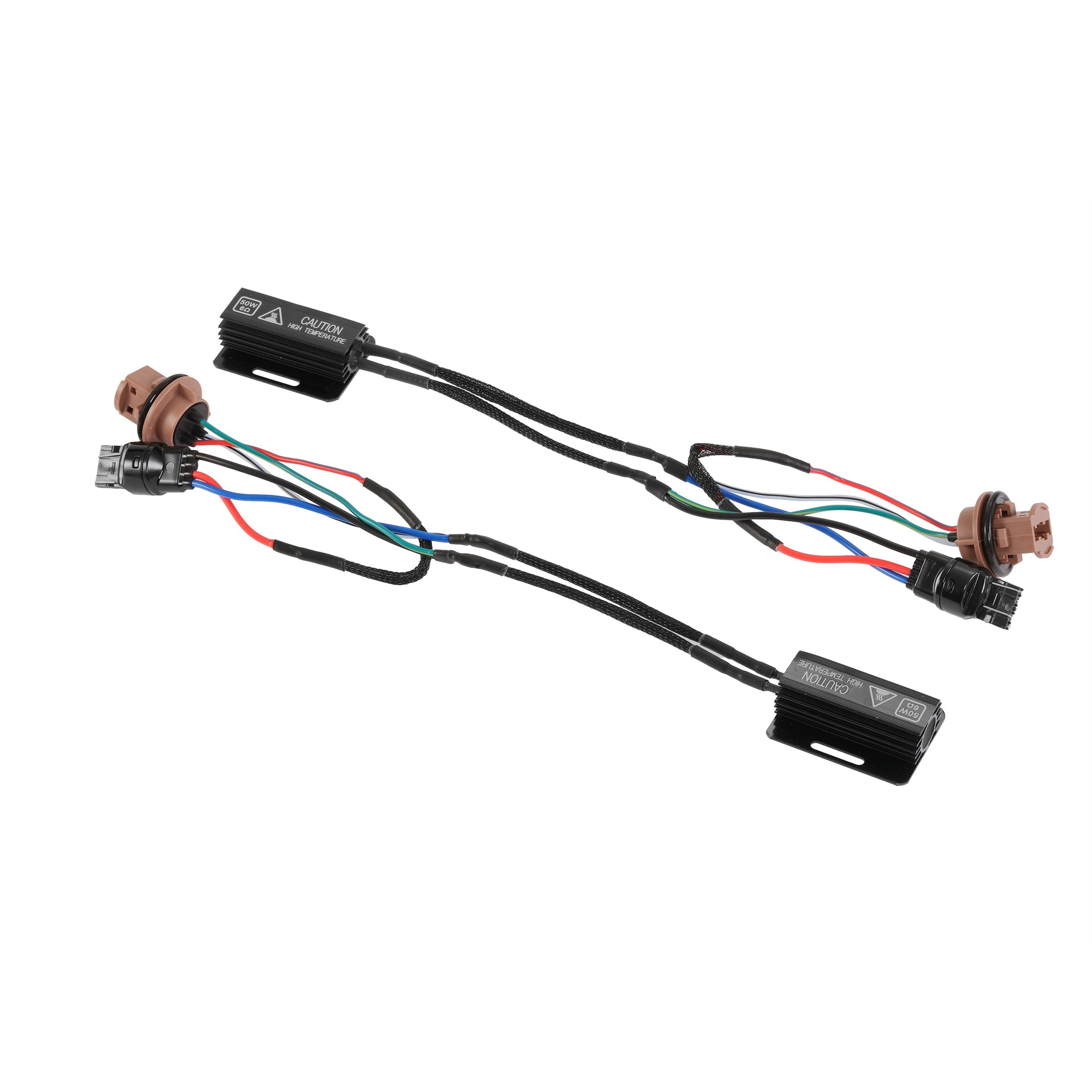 Auxbeam 7443 C9 Model CANBUS Decoder Resistors – Anti-Flicker, Hyper Flash Fix, Turn Signal Error Code Removal (2 Pack)