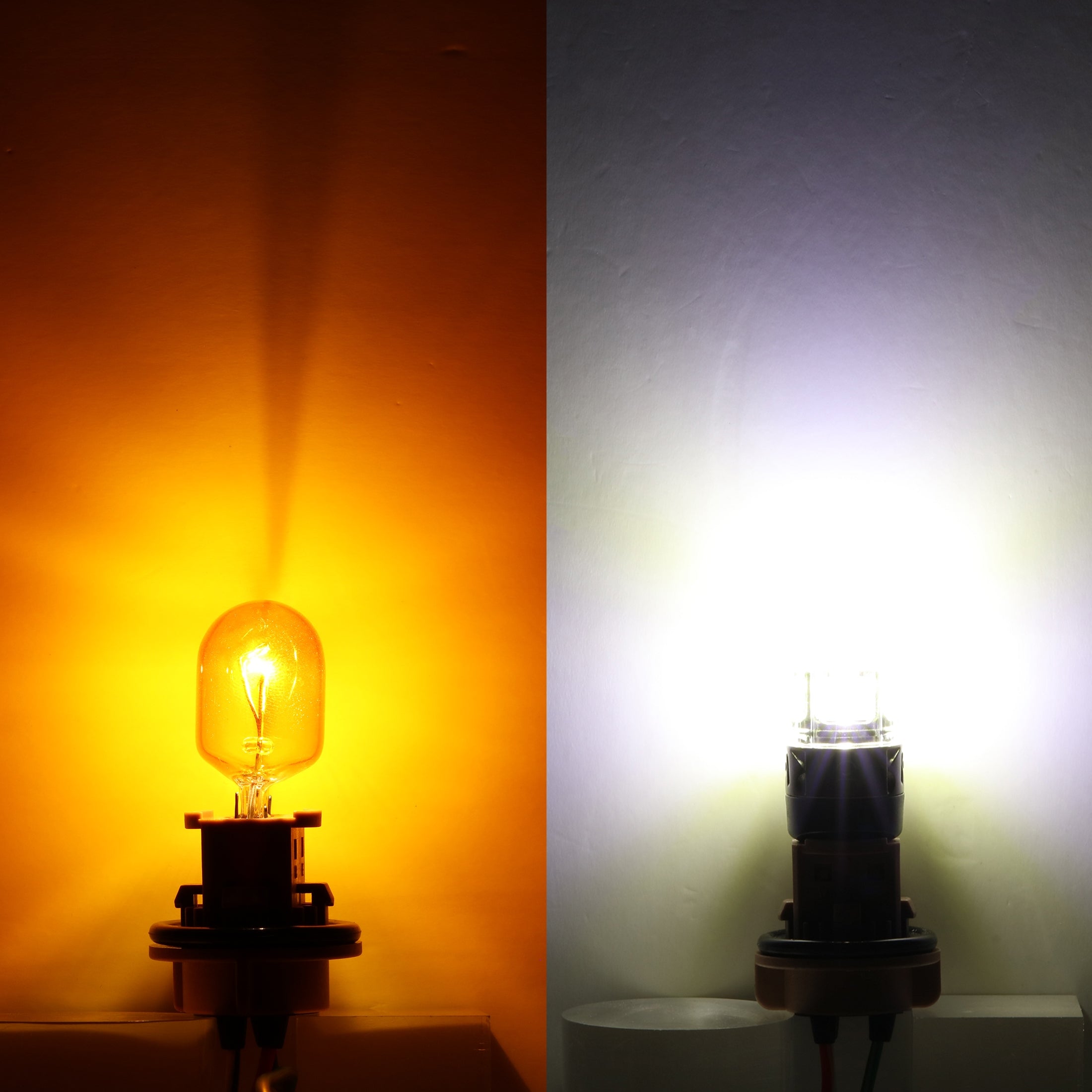 Auxbeam T20 / 7443 / 7440 LED Bulbs – B52 Series, Backup/Reverse/Turn Signal/Brake/Tail Lights, 13W, 500% Brighter, 6500K White, CAN-Bus Error-Free (2 Pack)