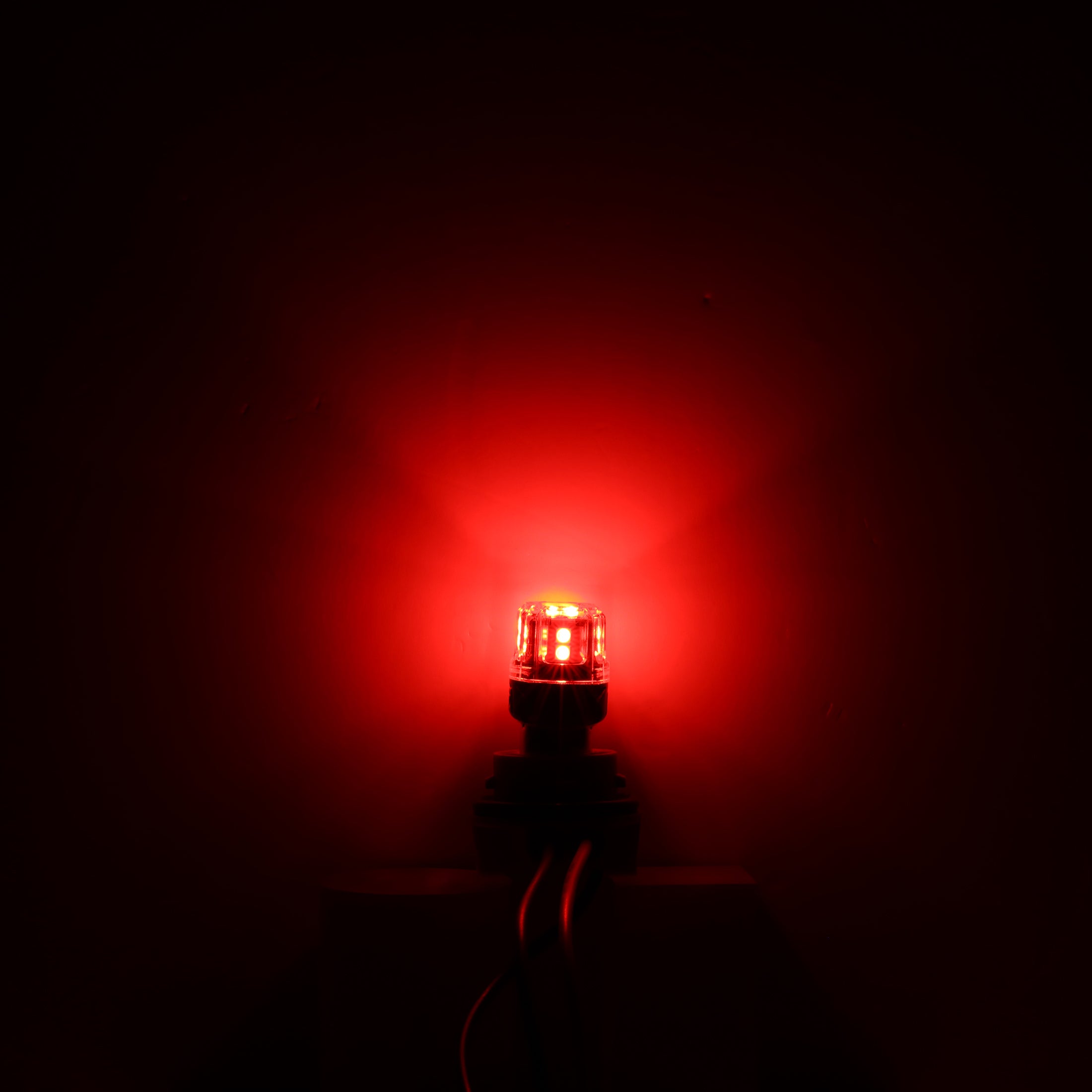 Auxbeam 1157 BAY15D LED Brake & Tail Light Bulbs – B52 Series, 11W, 500% Brighter, Red, CAN-Bus Error-Free (2 Pack)