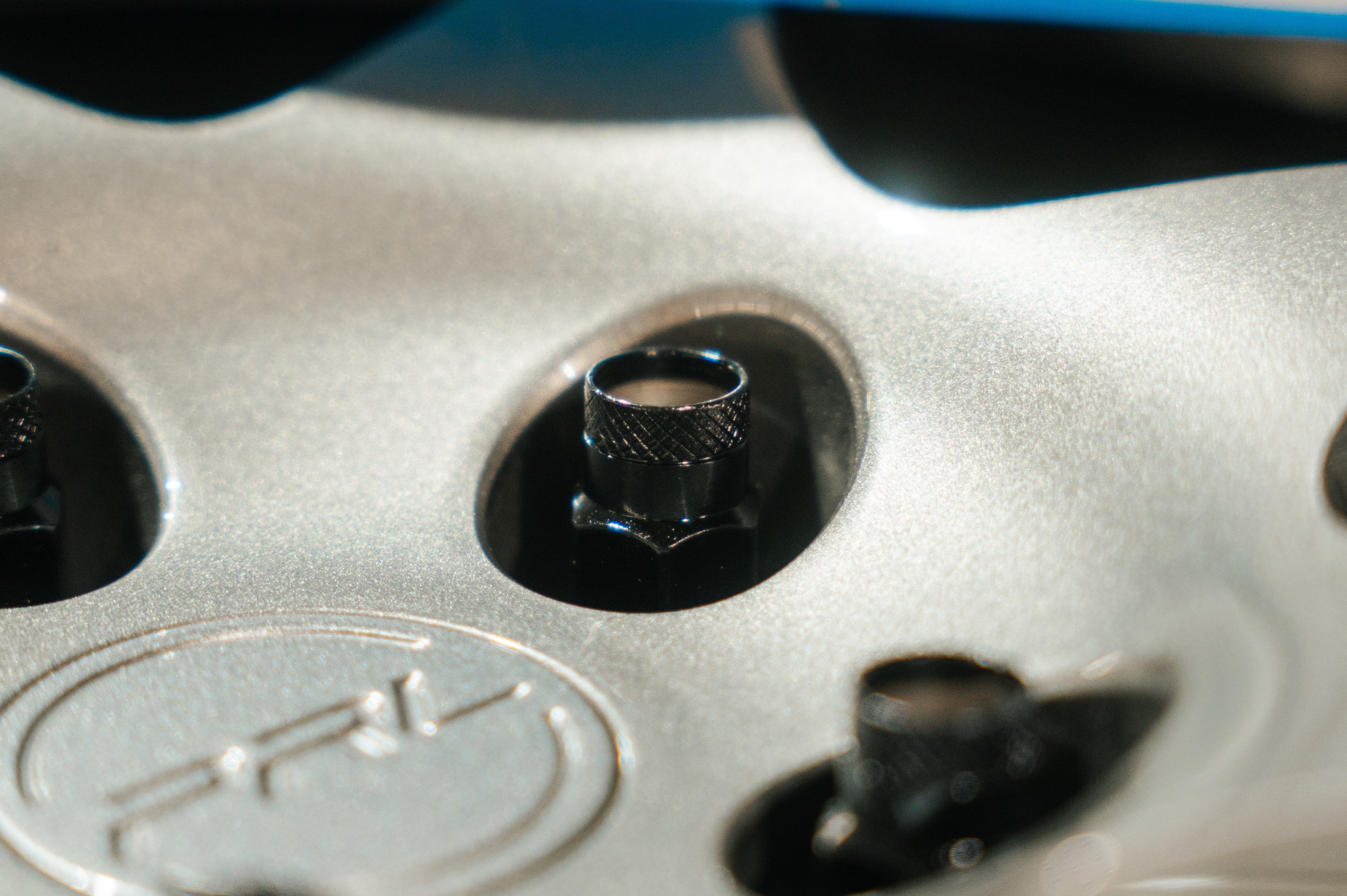 PRL Open Ended Lug Nuts close-up