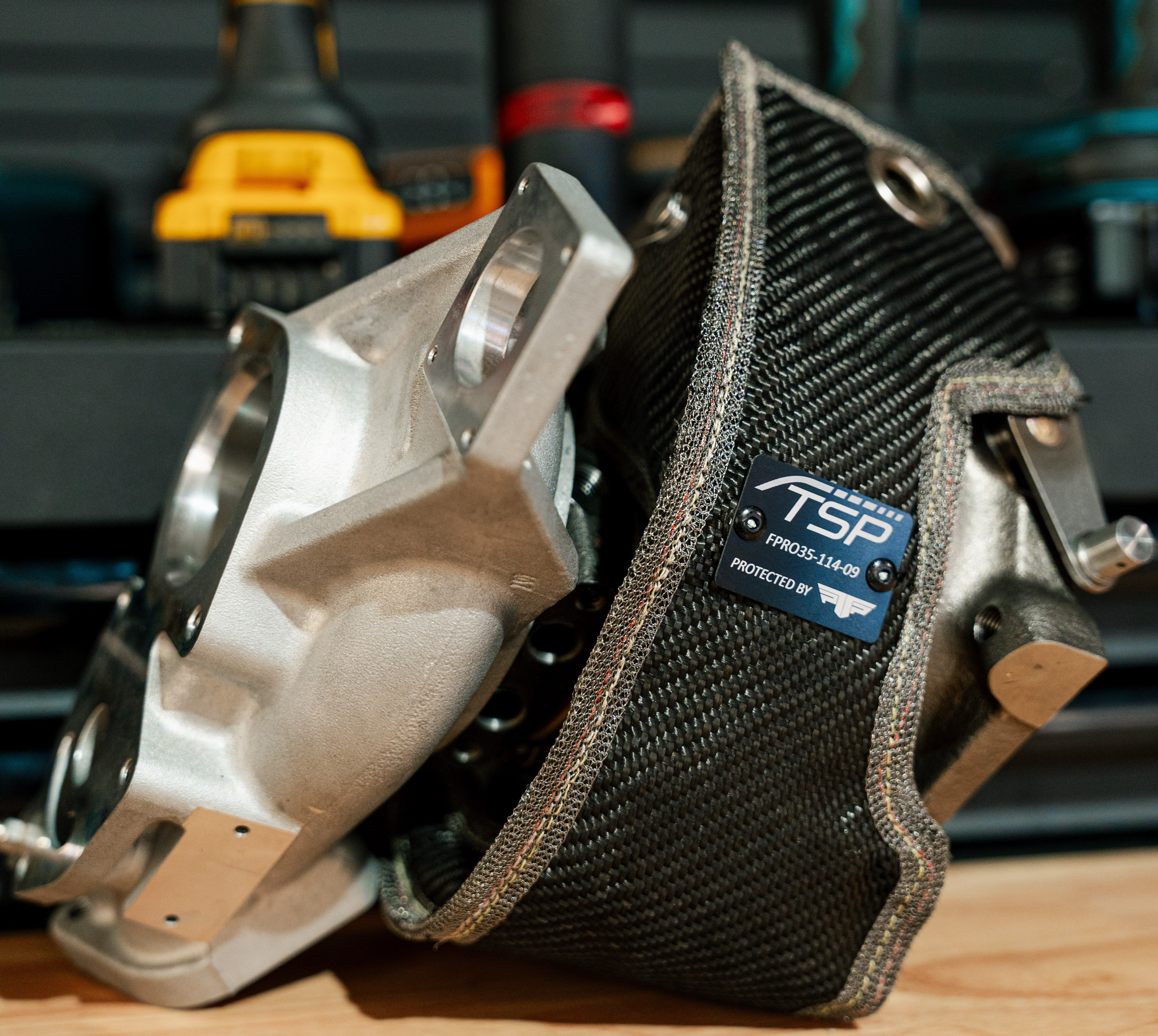 TSP x PTP Turbo Blanket for 2017+ Honda Civic Type R/Integra/Accord 2.