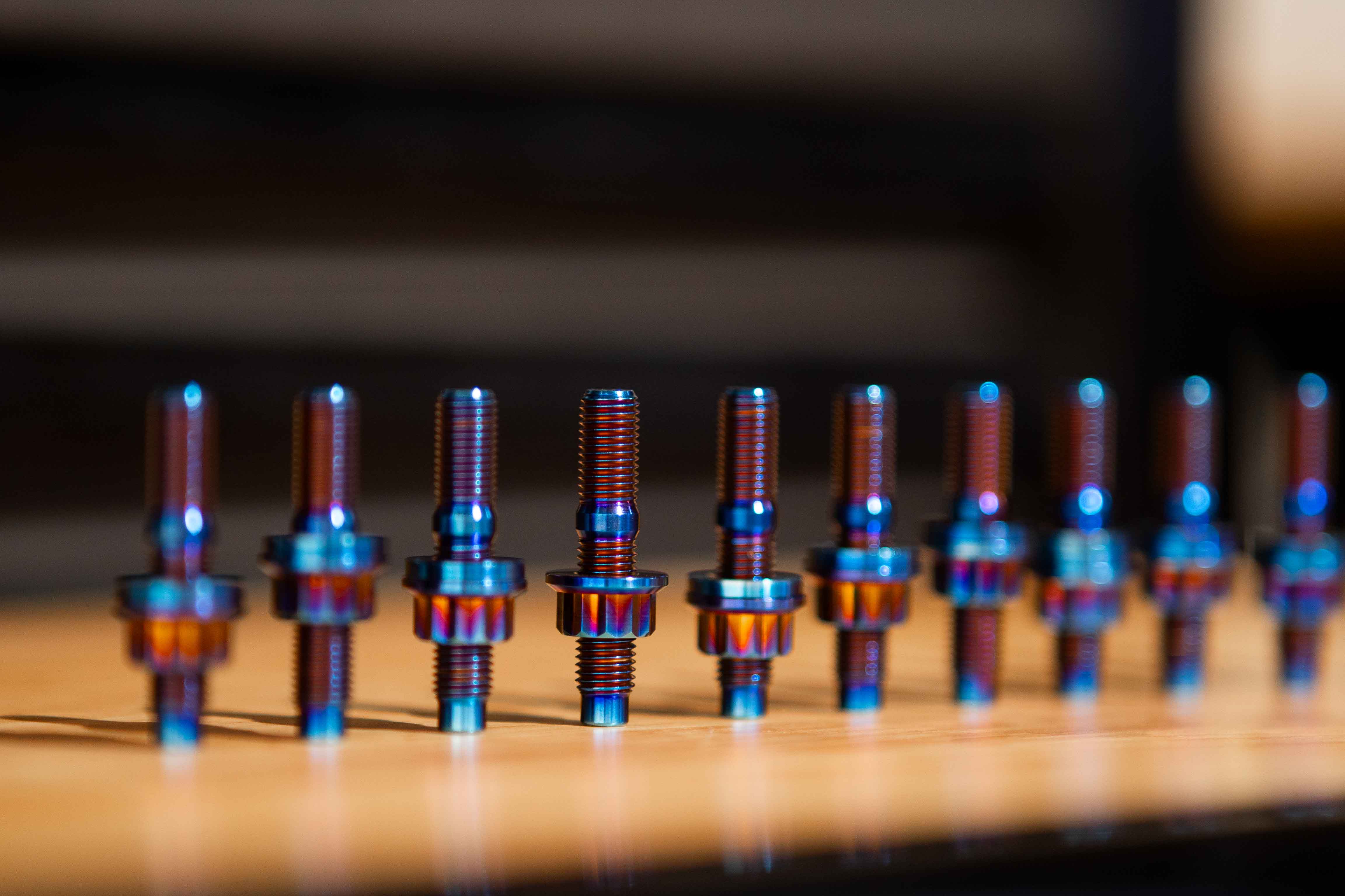 Titanium Exhaust Stud Kit for Honda 1.5T and 2.0T