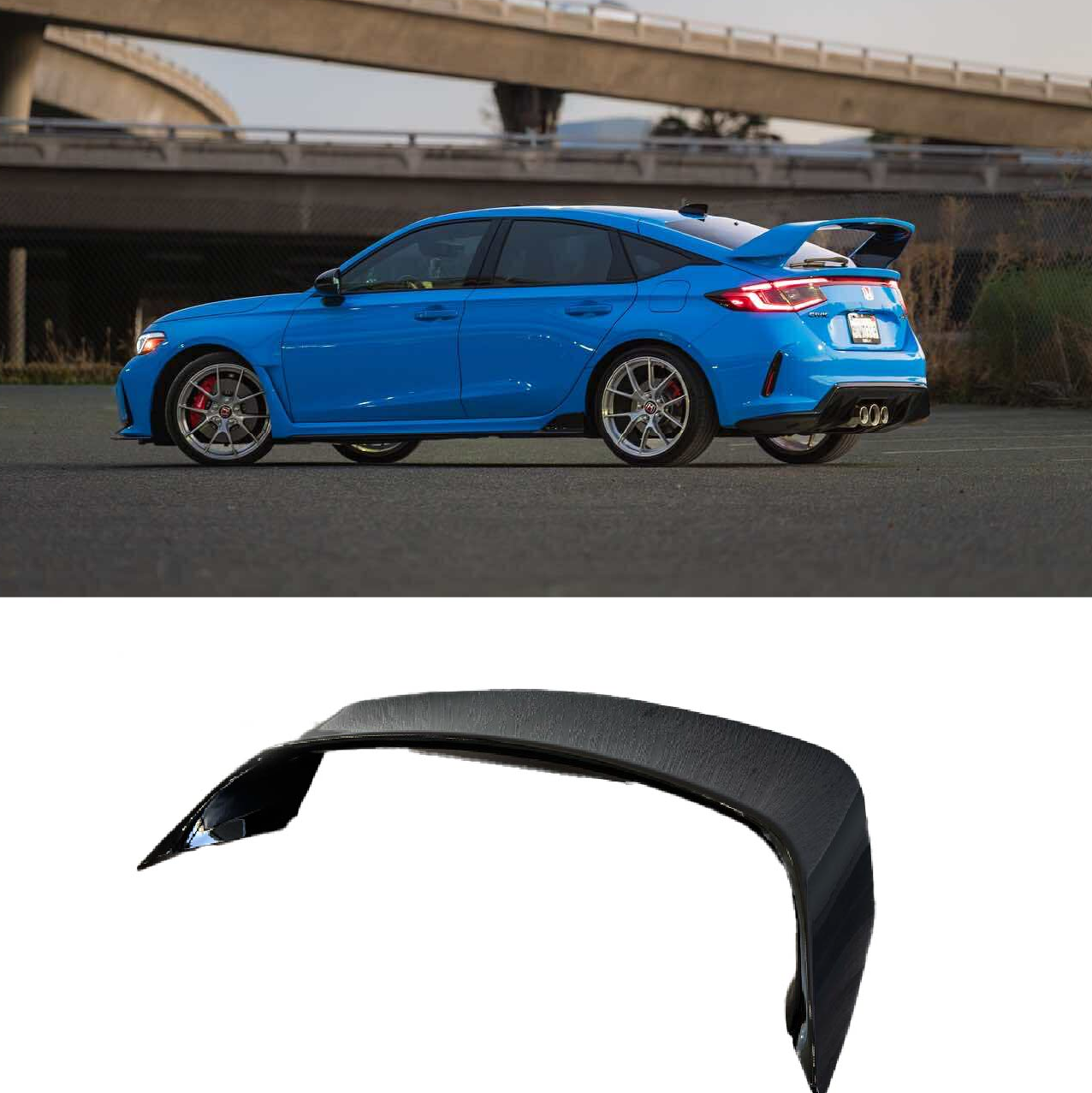 Epsilon+ Sport Wing for 22-26 Honda Civic Hatchback [FL]