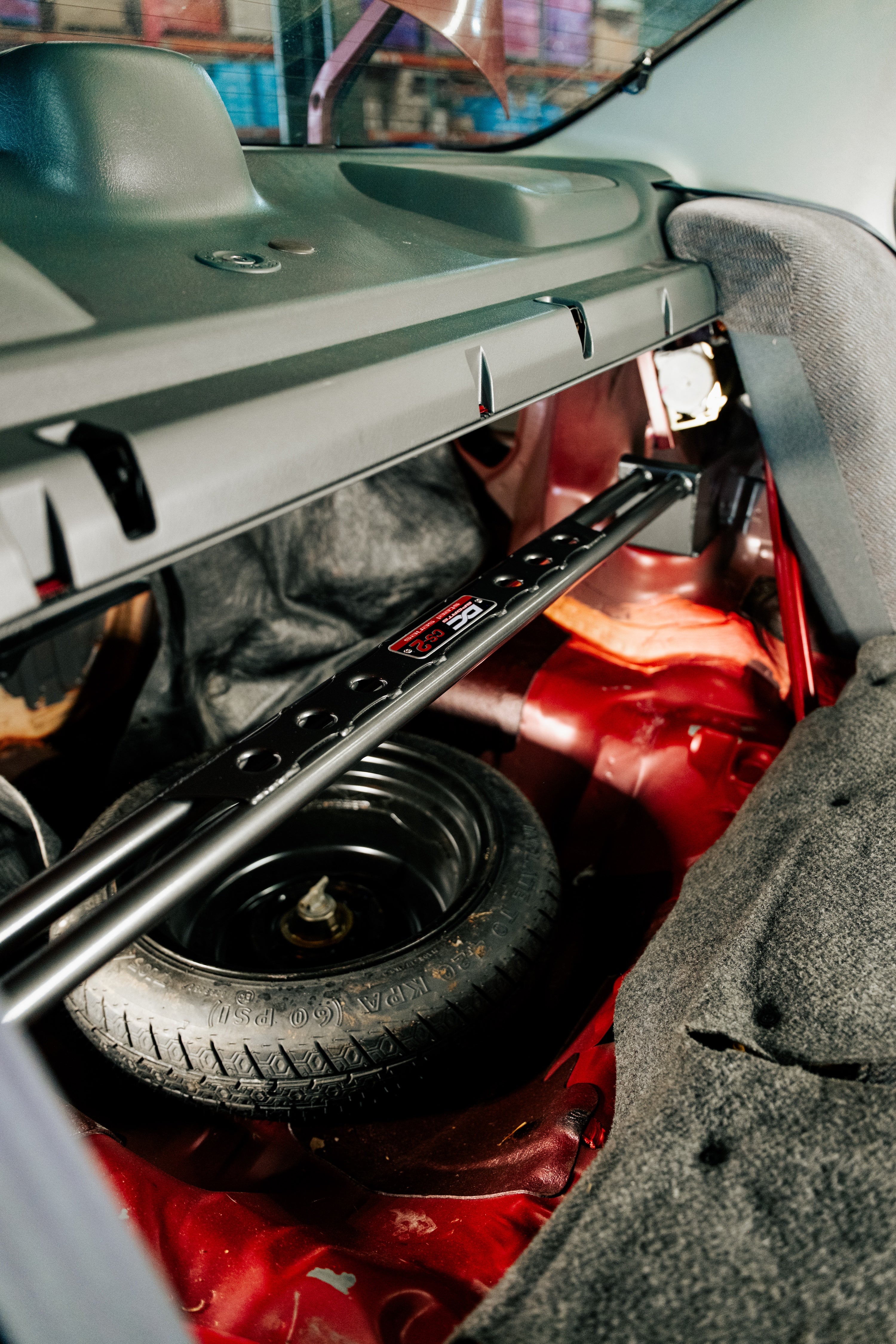 DC Sports Rear Strut Bar for 88-00 Civic, CRX, Del Sol / 94-01 Integra