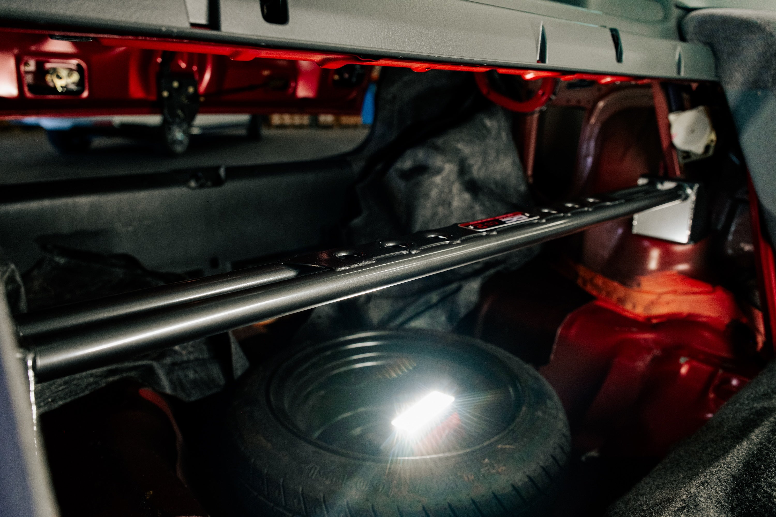 DC Sports Rear Strut Bar for 88-00 Civic, CRX, Del Sol / 94-01 Integra