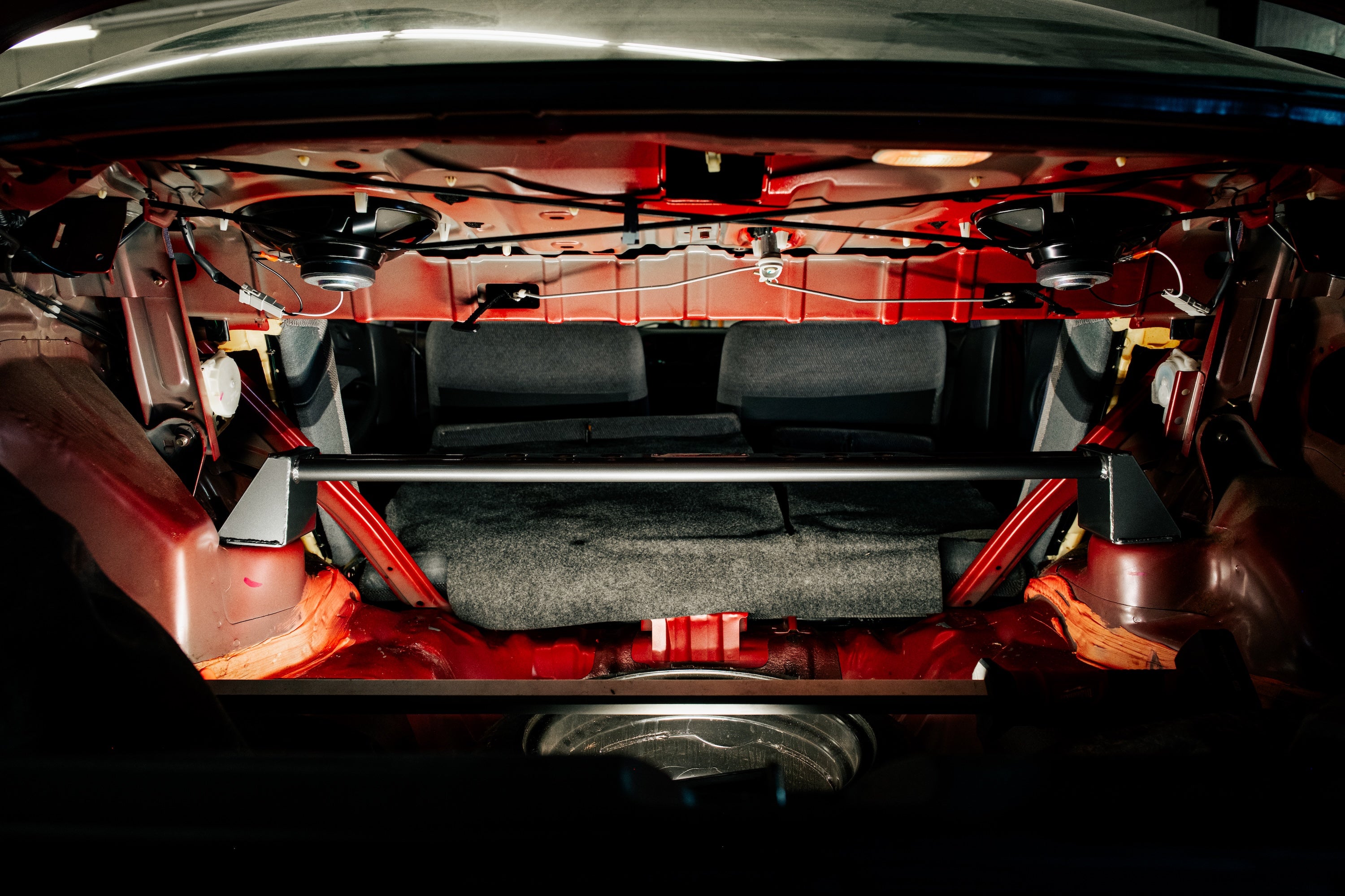 DC Sports Rear Strut Bar for 88-00 Civic, CRX, Del Sol / 94-01 Integra