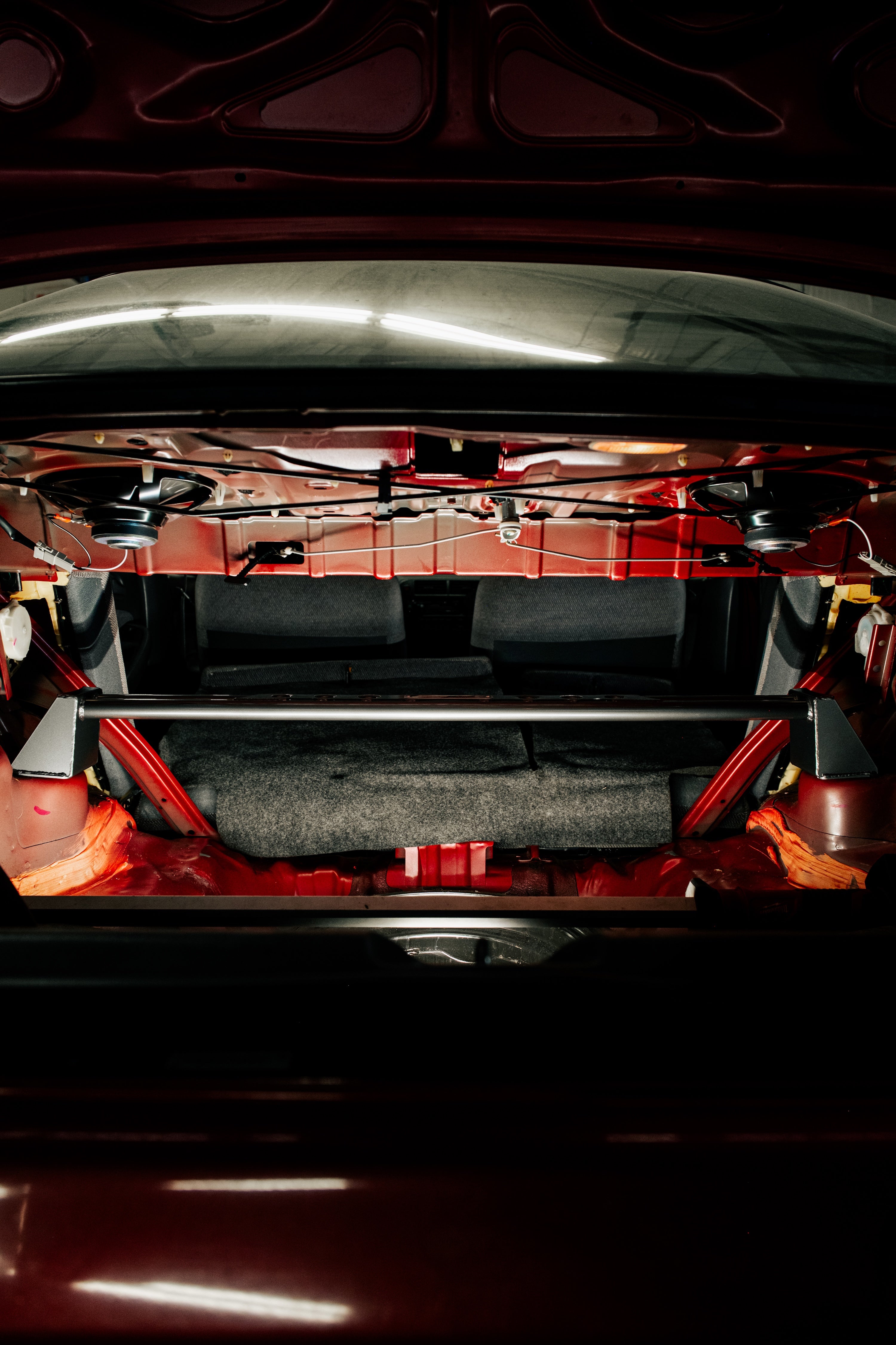 DC Sports Rear Strut Bar for 88-00 Civic, CRX, Del Sol / 94-01 Integra