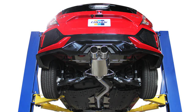 GReddy 2017+ Honda Civic Sport Hatchback 76mm Supreme SP Cat-Back Exhaust