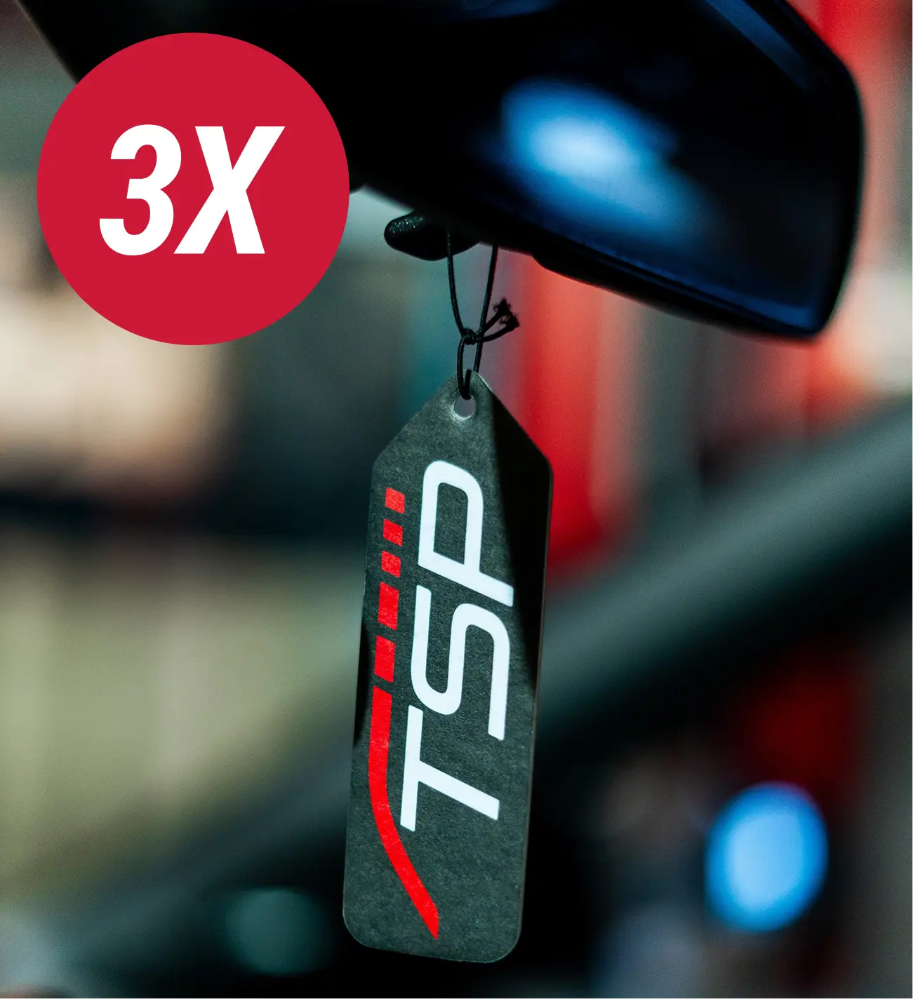 TSP "Black Ice" Air Freshener 3-Pack
