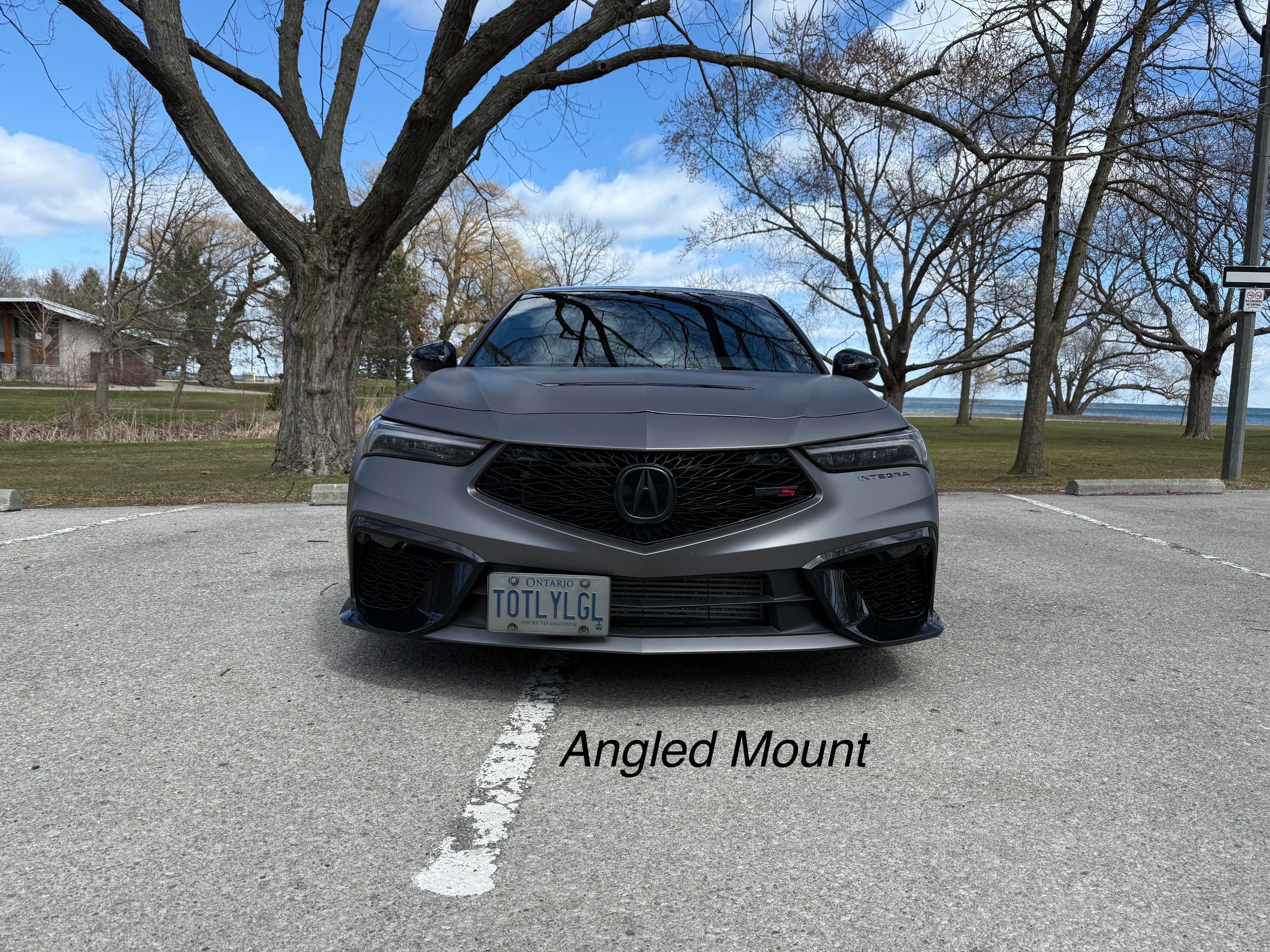TOTLYLGL No-Drill Front License Plate Mount for 24+ Acura Integra Type S