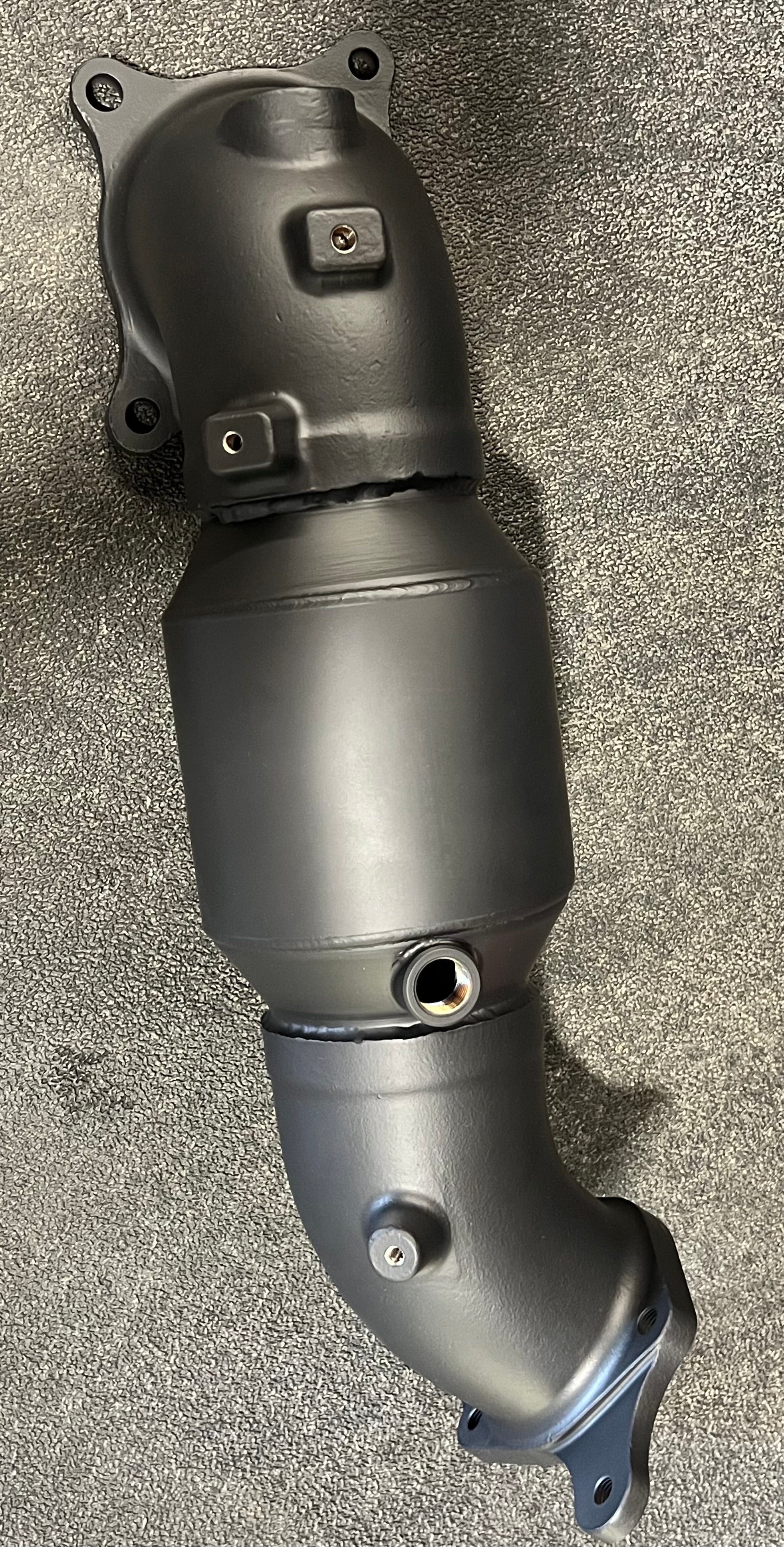 High Efficiency Downpipe Upgrade for 2017+, 2023+ Honda Civic Type R FK8 FL5 2.0T & 2024+ Acura Integra Type S 2.0T DE5