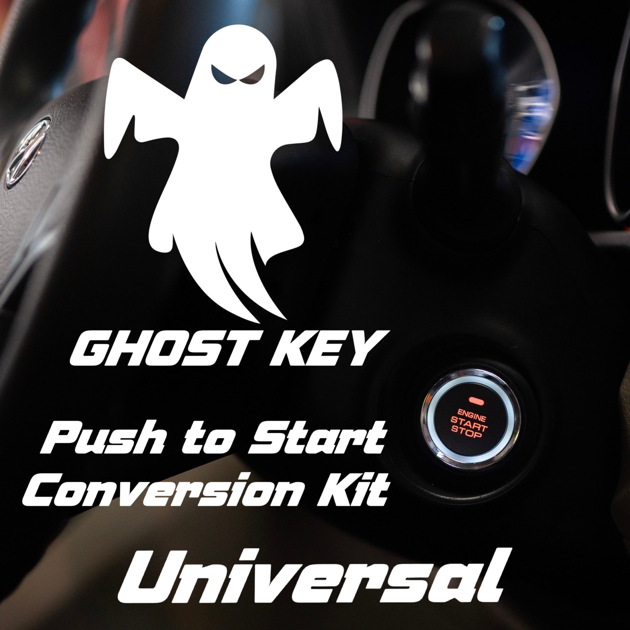 JDi Ghost Key - Push to Start Conversion Kit - Universal