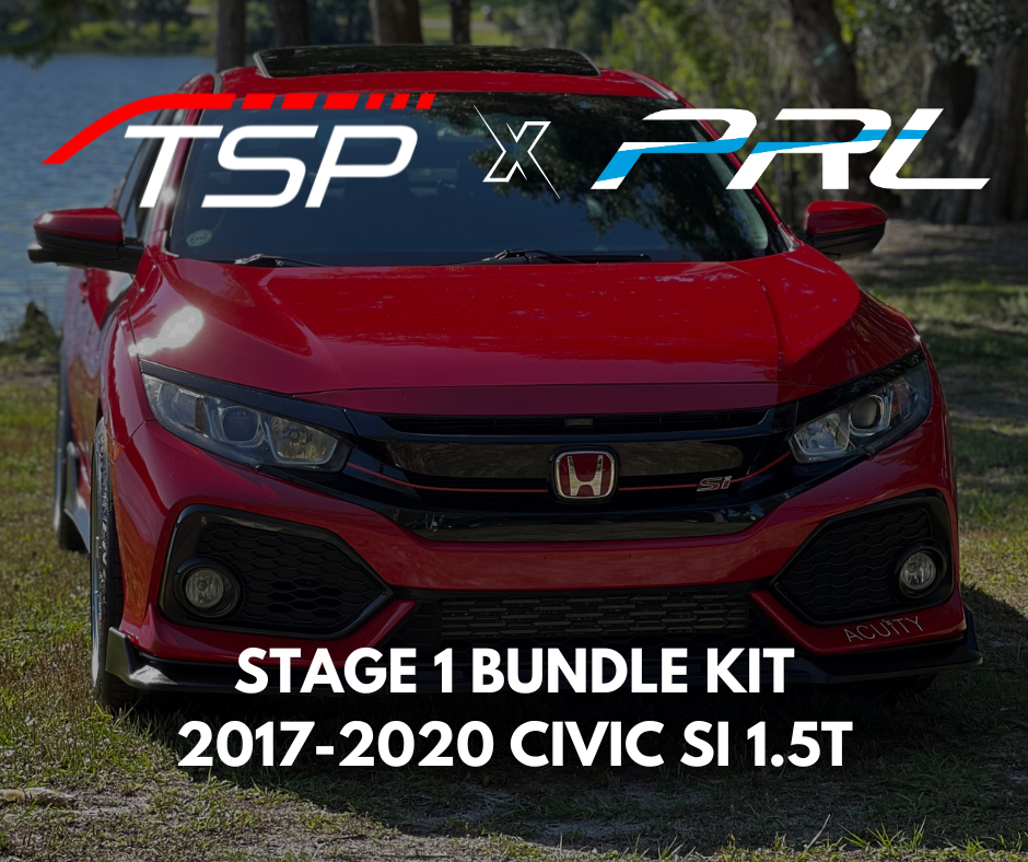 TSP x PRL Stage 1 Bundle Kit for 2017+ Honda Civic Si 1.5T