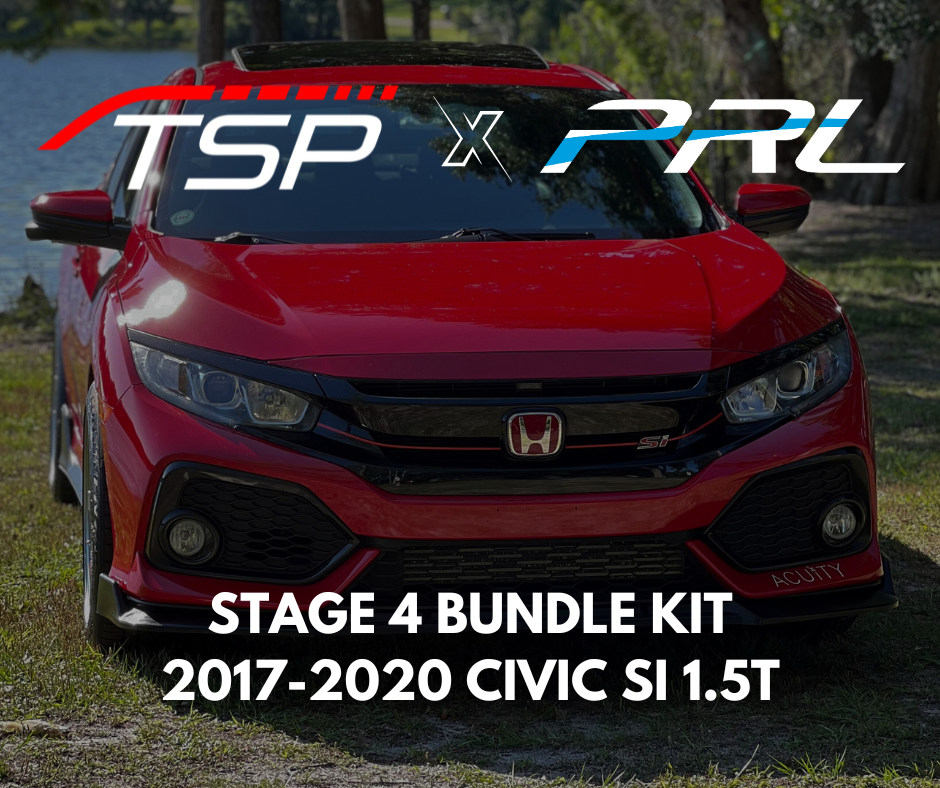 TSP x PRL Stage 4 Bundle Kit for 2017+ Honda Civic Si 1.5T