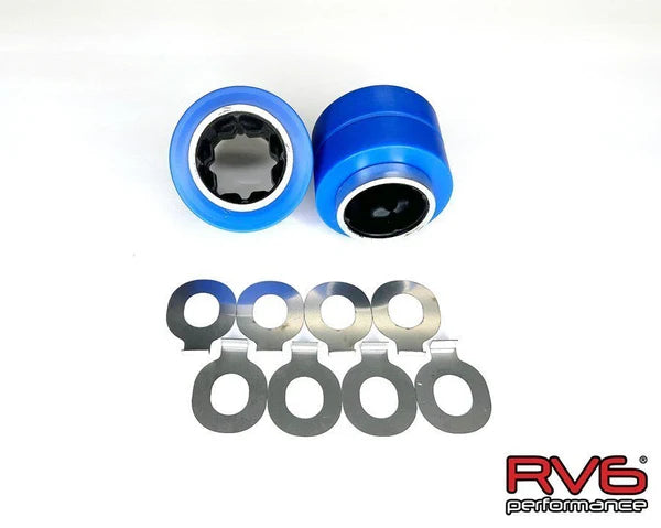 RV6 Solid Front Compliance Mount Bushings & Shims V2 Replacement Kit for 2016+ Civic / 2018+ Accord