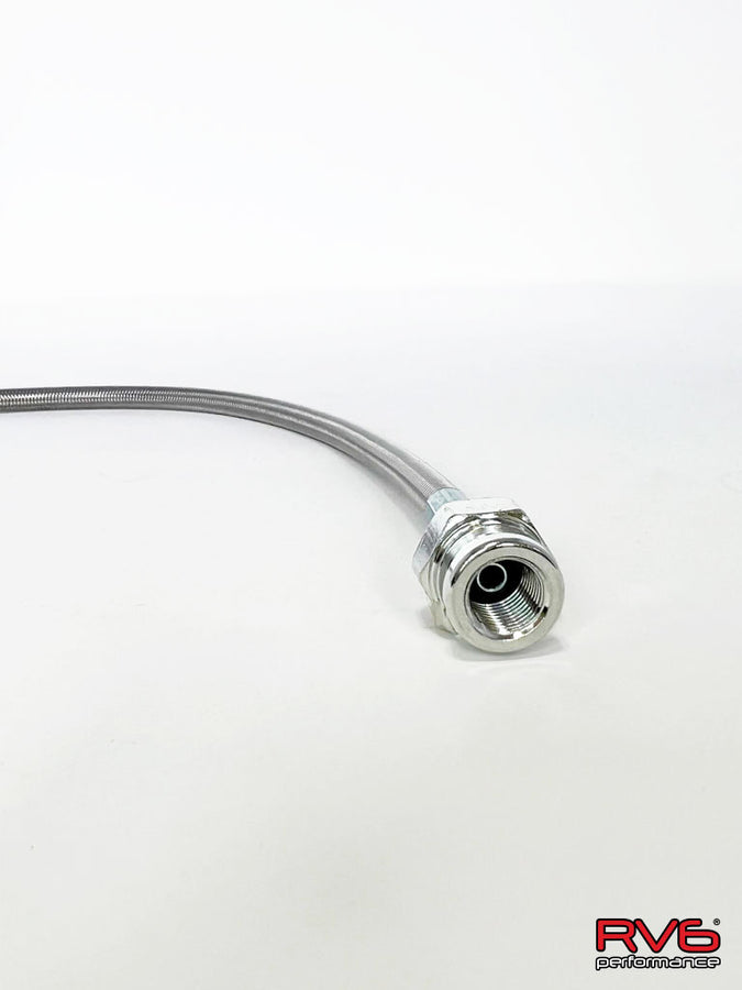 RV6 Braided Stainless Clutch Line for 16+ Civic (1.5T)